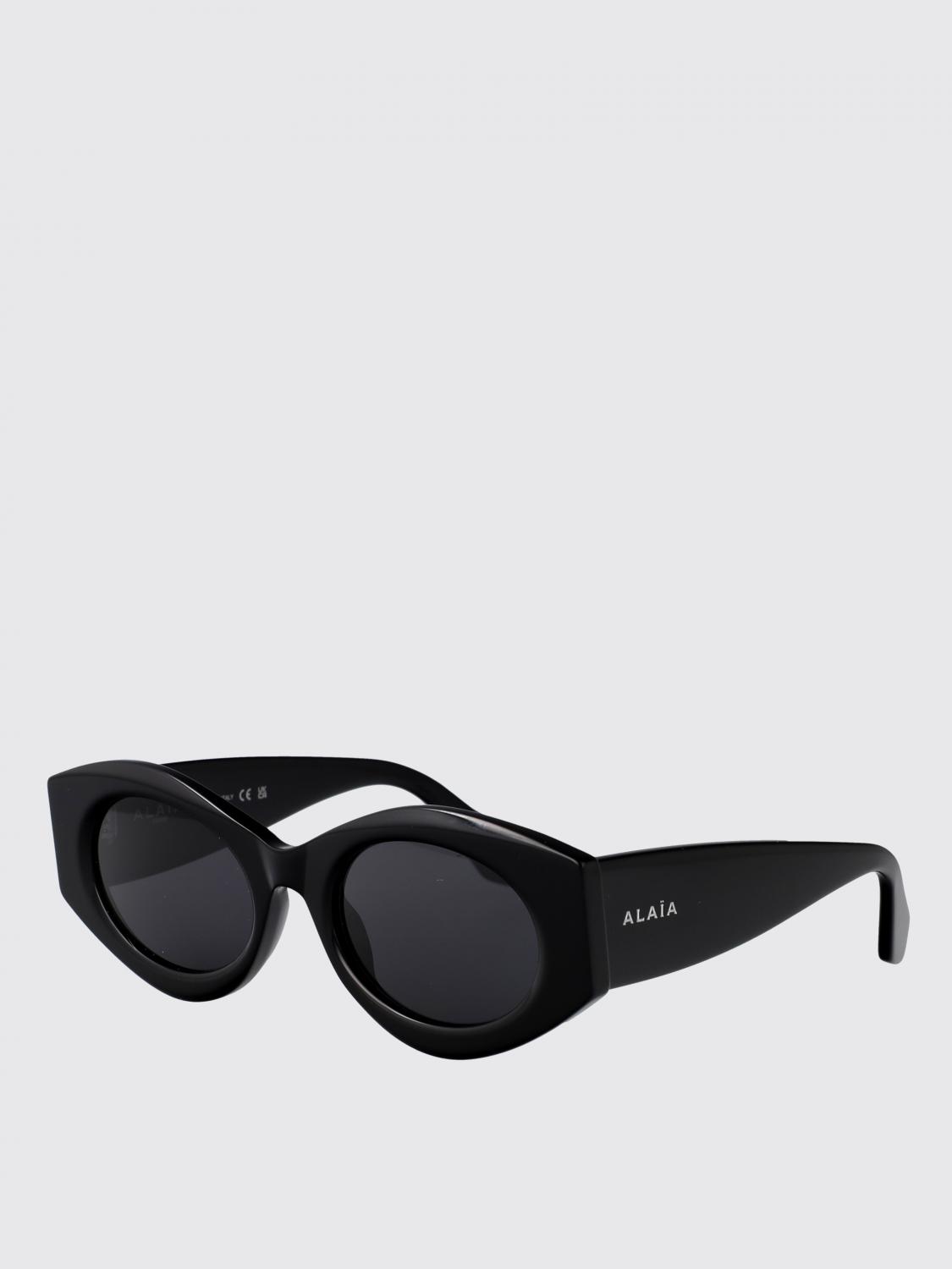 ALAÏA OCCHIALI DA SOLE: Occhiali da sole in acetato AlaÏa, Nero - Img 1