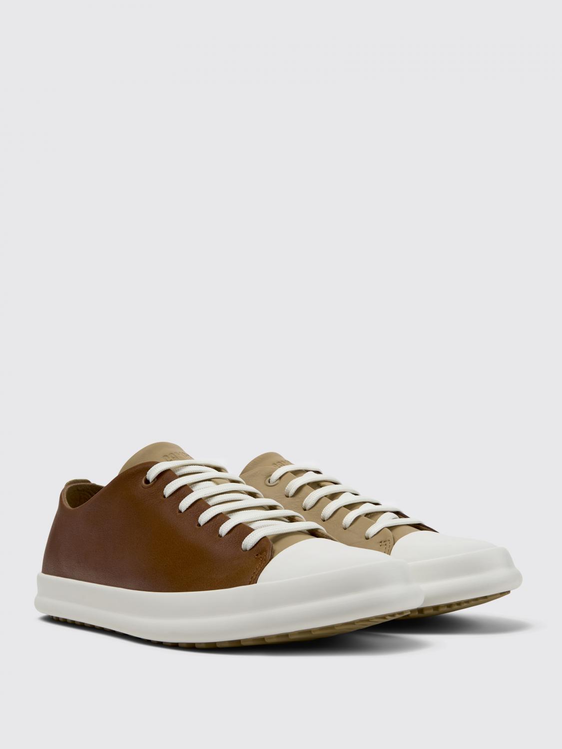 CAMPER SNEAKERS: Sneakers Twins Camper in pelle , Fantasia - Img 2