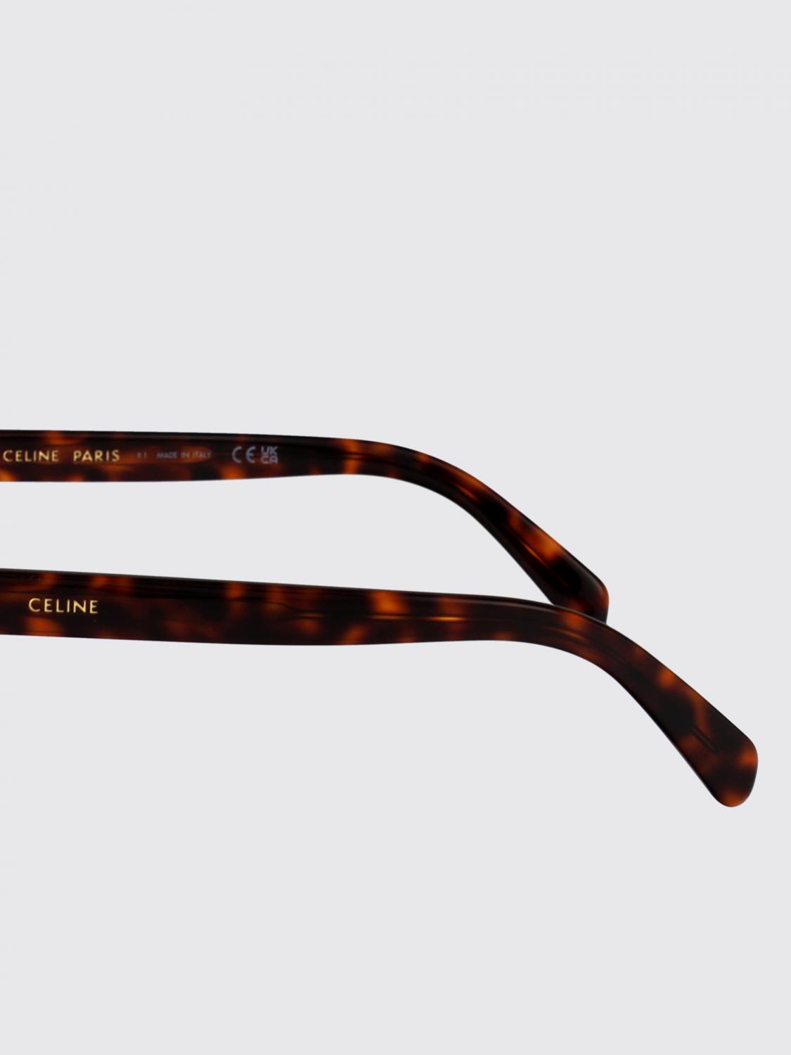 CELINE OCCHIALI DA VISTA: Occhiali da vista CL50128I Celine in acetato , Marrone - Img 4