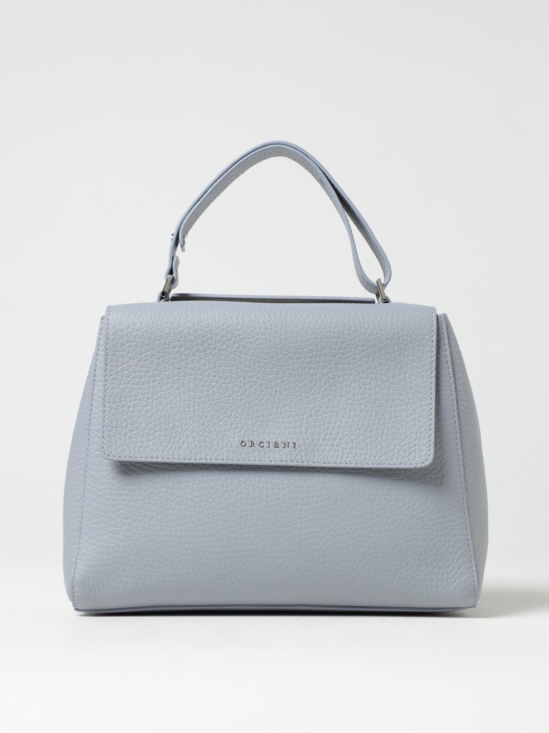 ORCIANI HANDBAG: Handbag woman Orciani, Gnawed Blue - Img 1