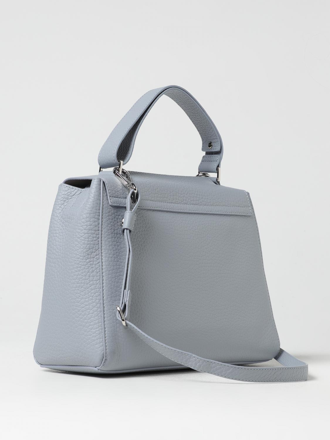 ORCIANI HANDBAG: Handbag woman Orciani, Gnawed Blue - Img 2