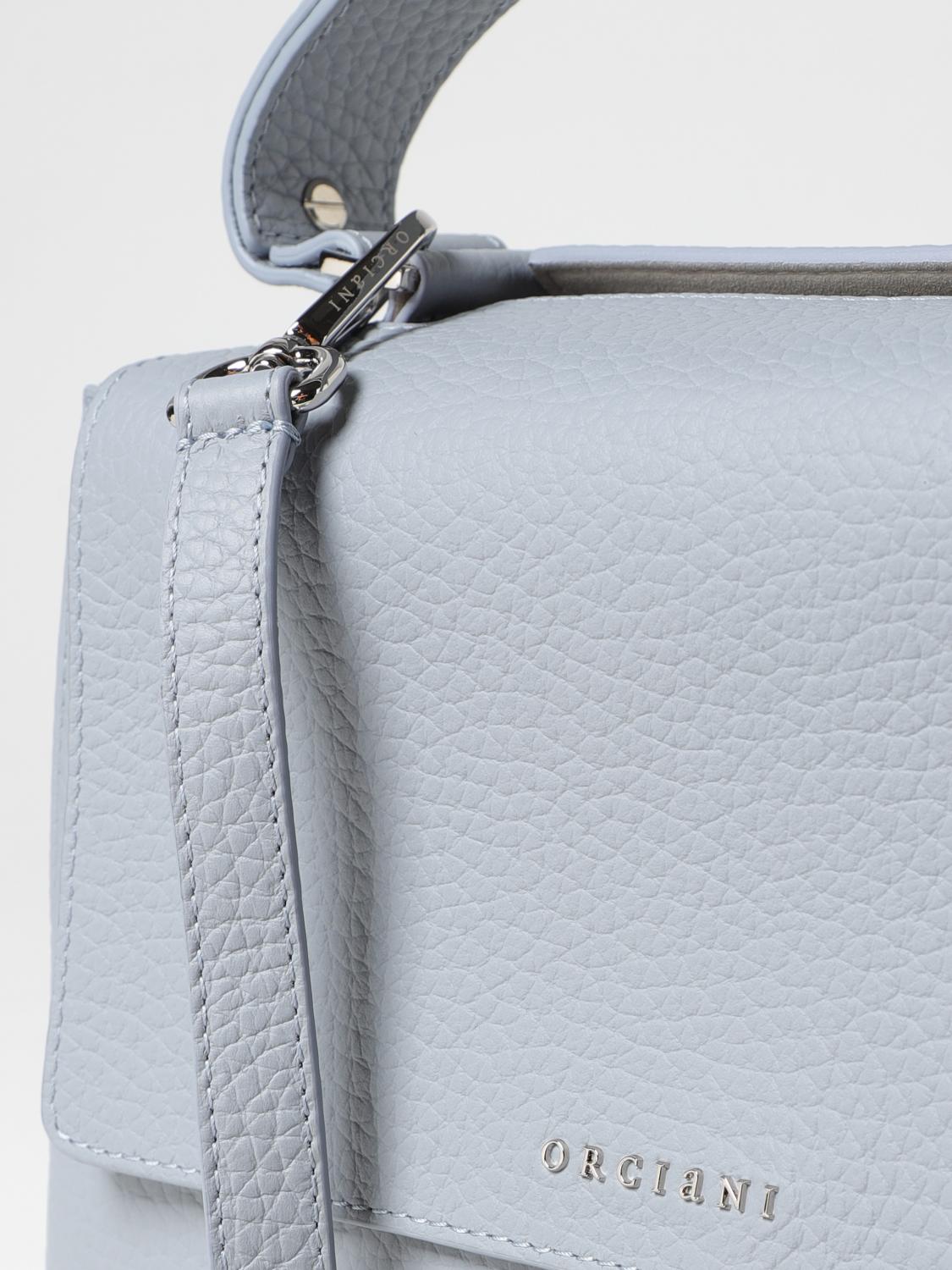 ORCIANI HANDBAG: Handbag woman Orciani, Gnawed Blue - Img 3