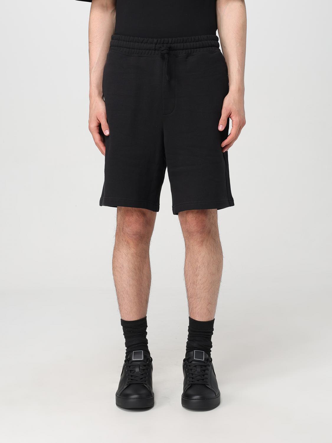 HUGO ショートパンツ: Hugo コットンショートパンツ, ブラック - Img 1