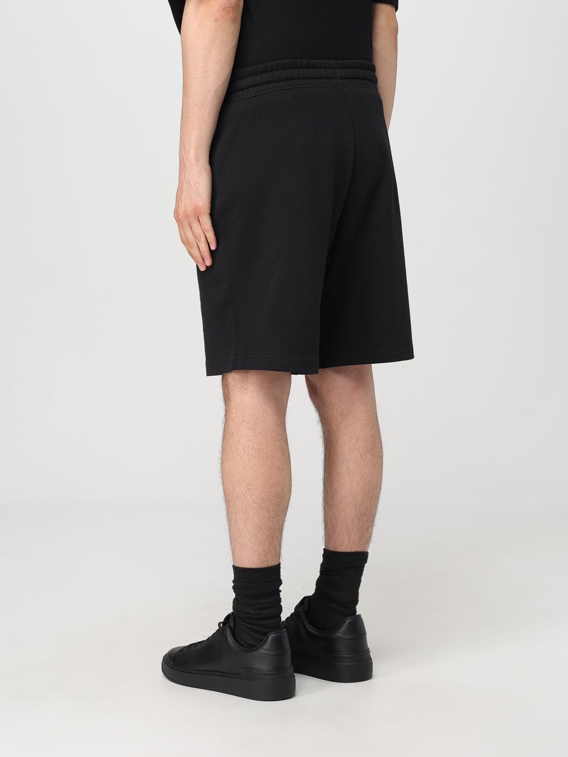 HUGO ショートパンツ: Hugo コットンショートパンツ, ブラック - Img 2