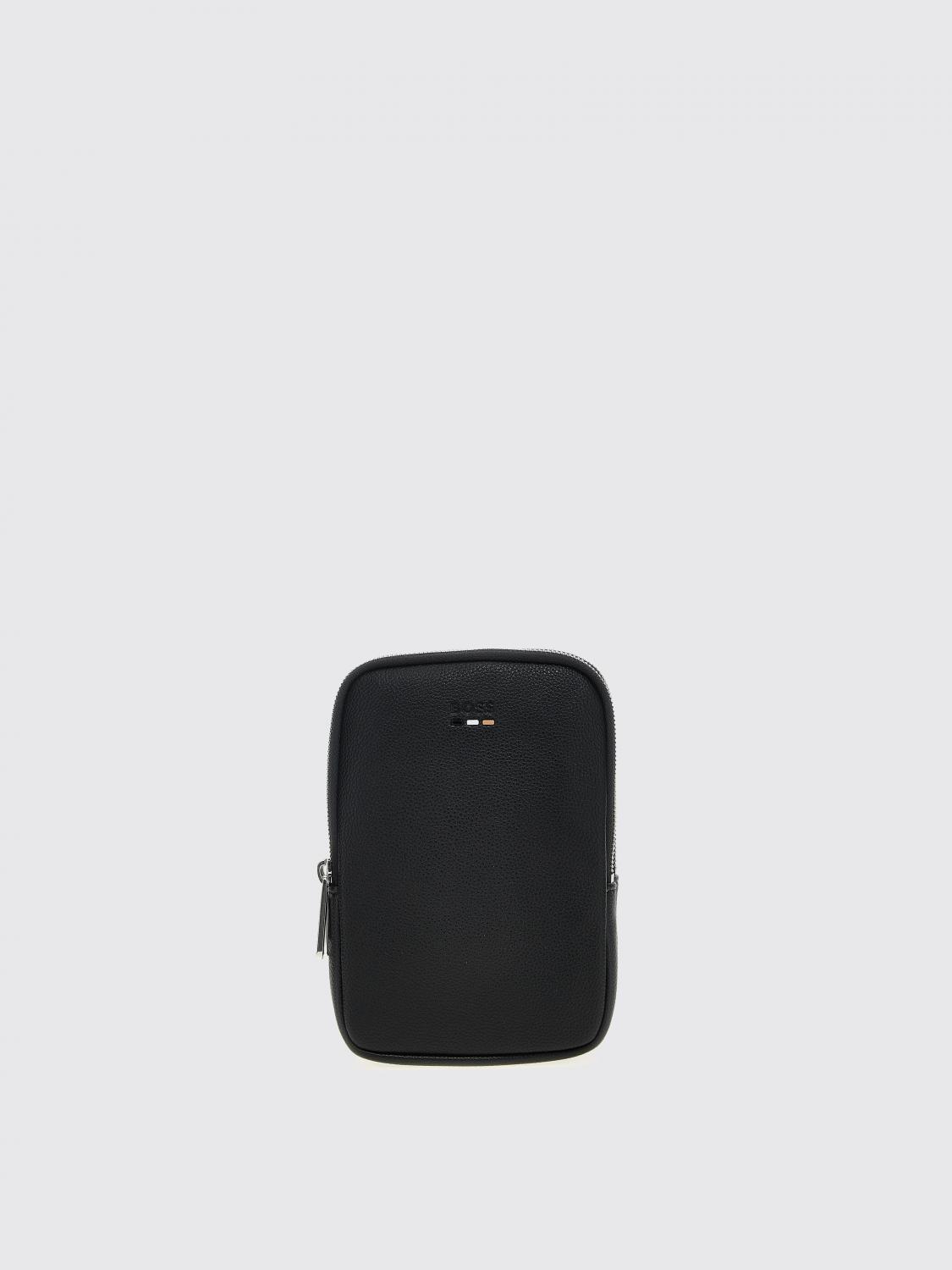 HUGO SHOULDER BAG: Pocket square men Hugo, Black - Img 1