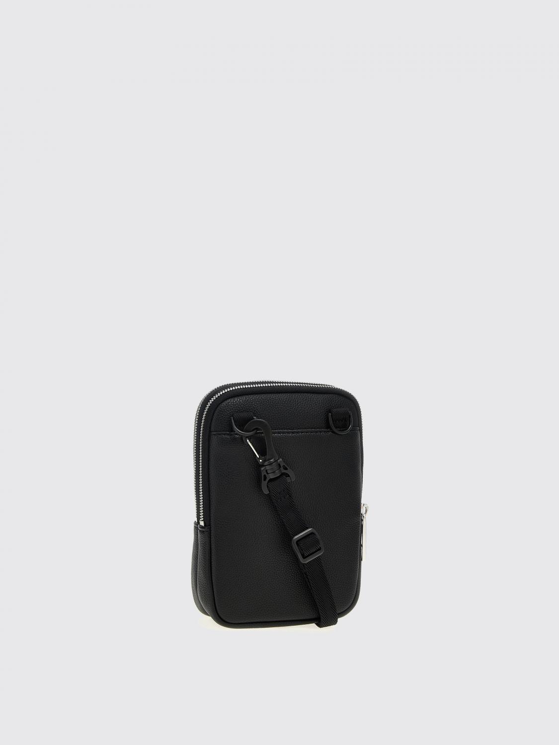 HUGO SHOULDER BAG: Pocket square men Hugo, Black - Img 2