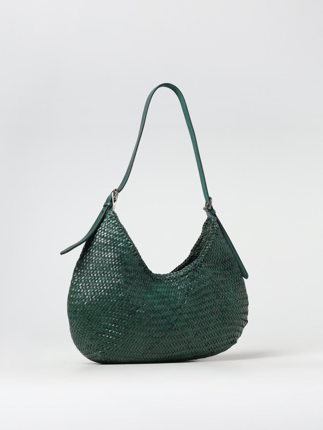 DRAGON DIFFUSION BORSA A SPALLA: Borse a spalla Luna Piena Dragon Diffusion, Verde - Img 2