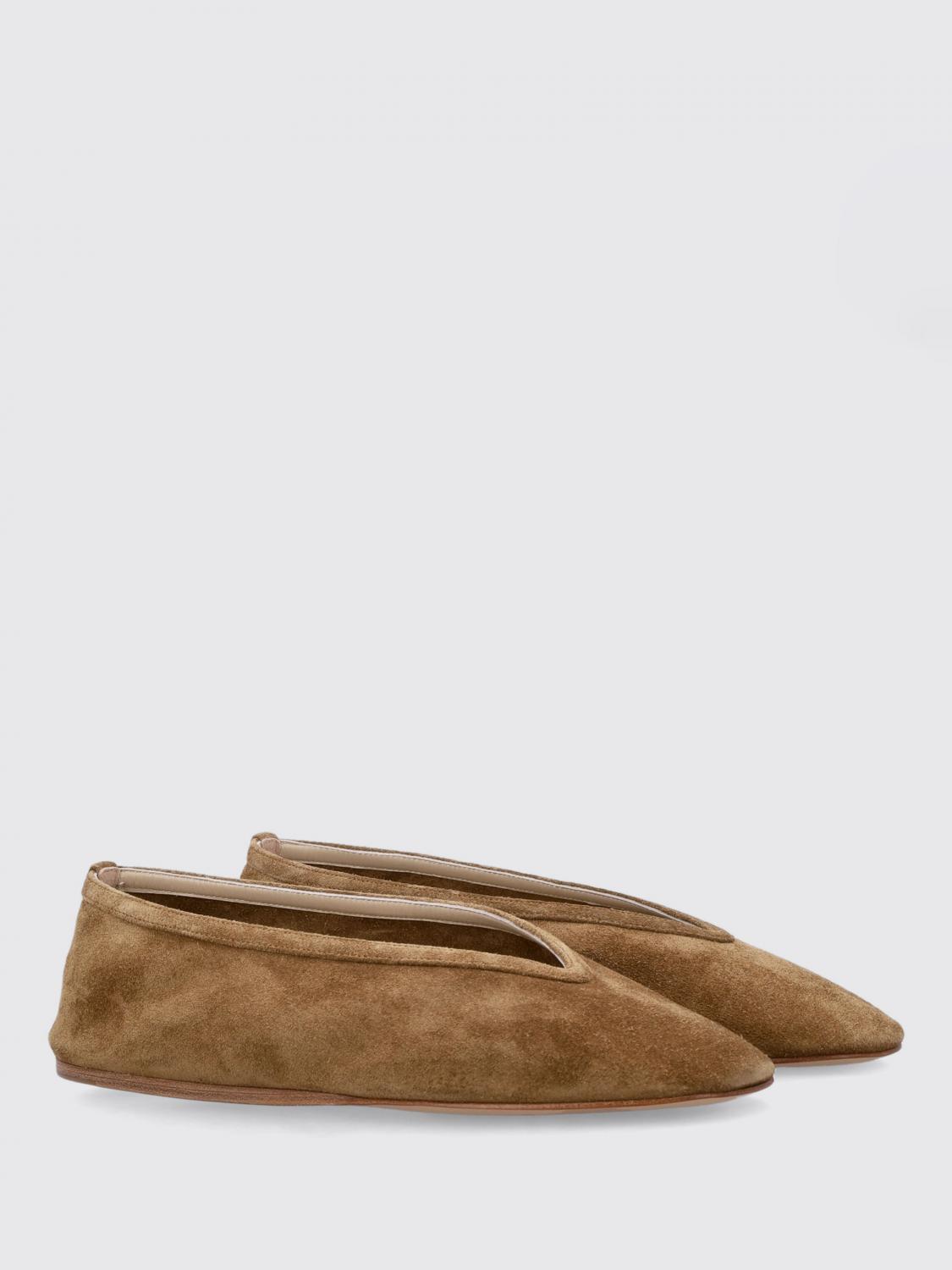LE MONDE BERYL BALLERINE: Ballerina Luna Le Monde Beryl in camoscio , Beige - Img 2