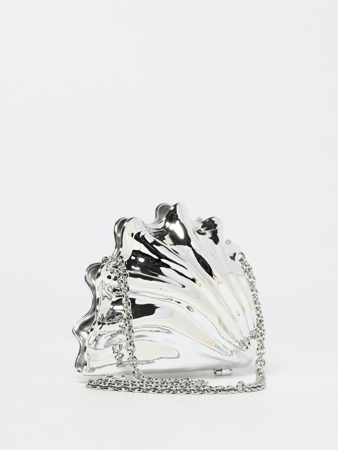 JW ANDERSON MINI BOLSO: Bolso de hombro mujer Jw Anderson, Plata - Img 3