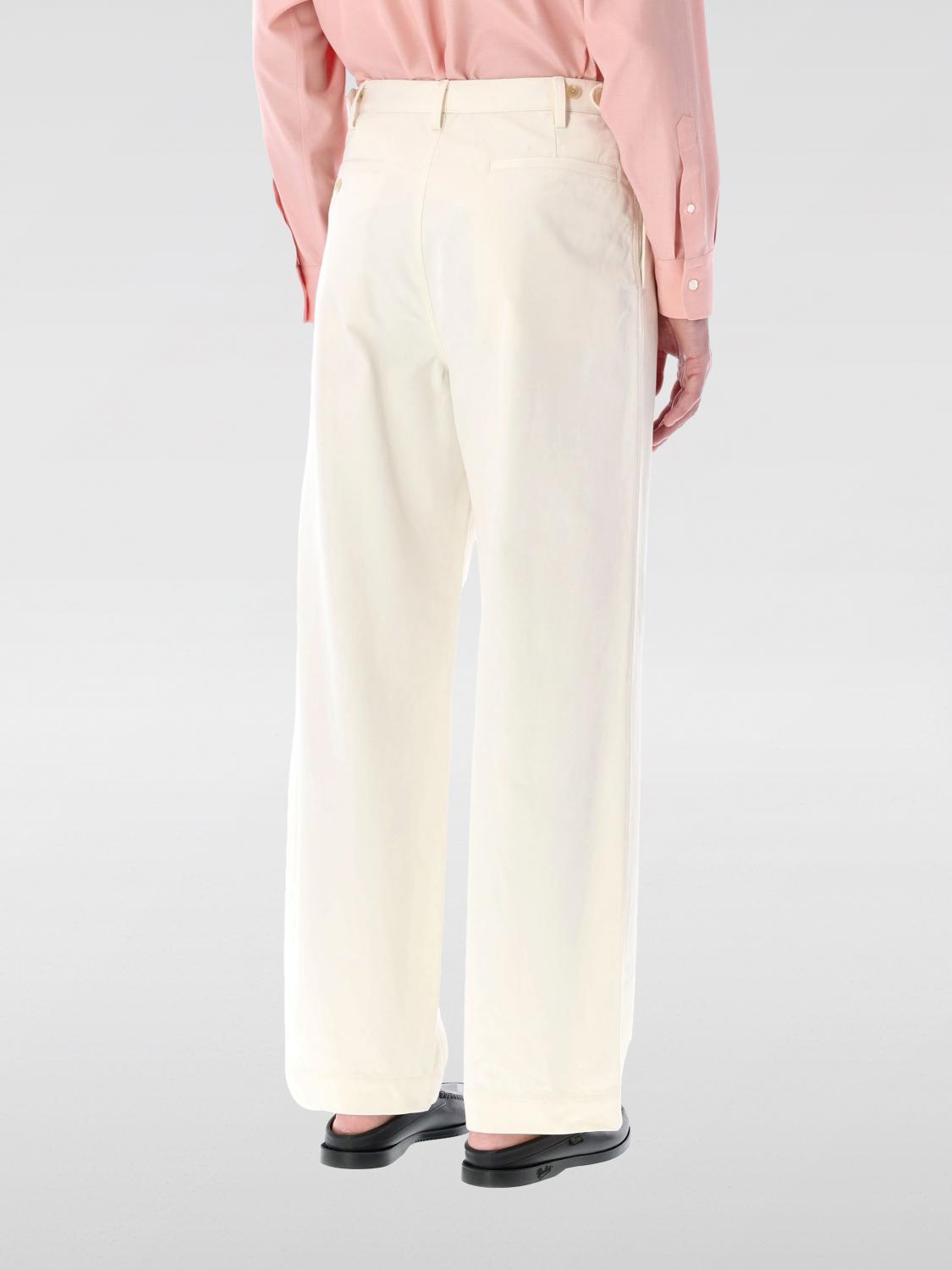 AURALEE PANTS: Pants men Auralee, White - Img 2