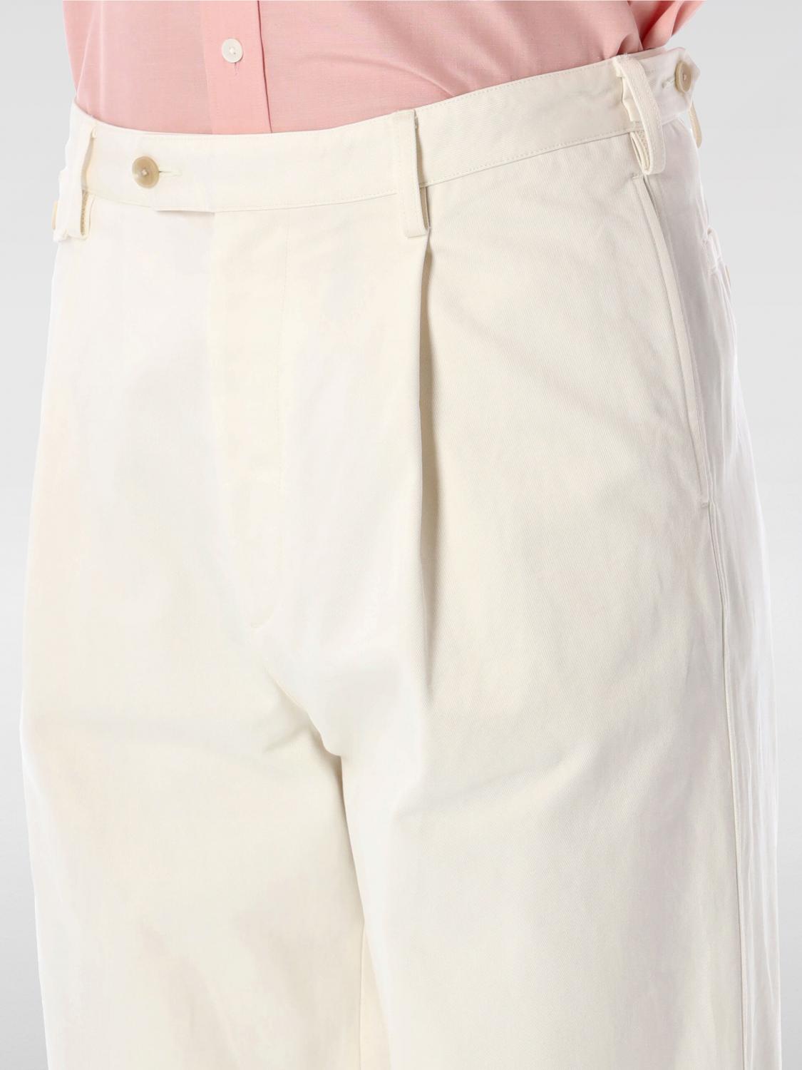 AURALEE PANTS: Pants men Auralee, White - Img 3