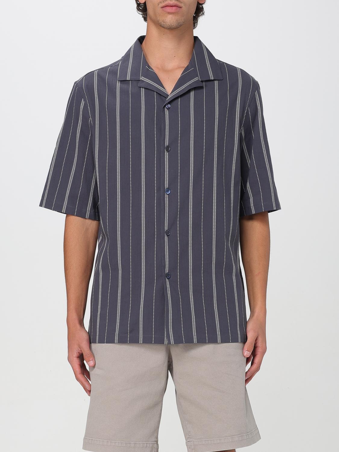 BRUNELLO CUCINELLI SHIRT: Shirt men Brunello Cucinelli, Blue - Img 1