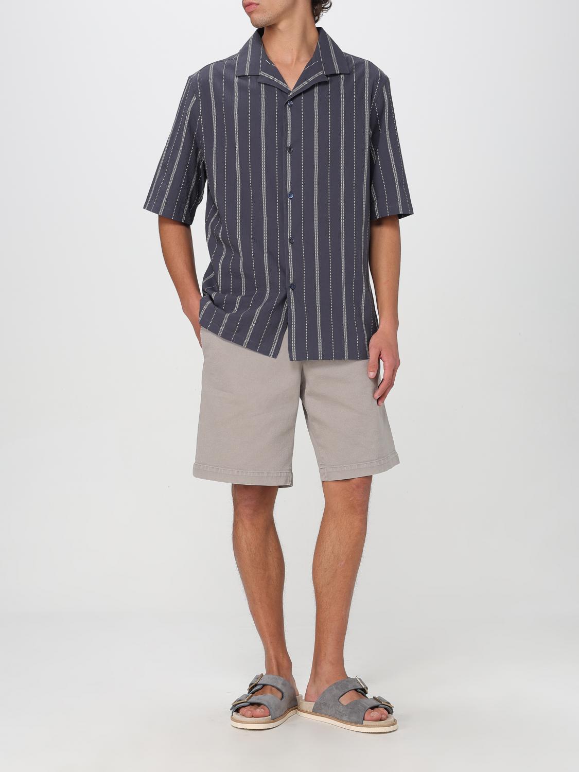 BRUNELLO CUCINELLI SHIRT: Shirt men Brunello Cucinelli, Blue - Img 2