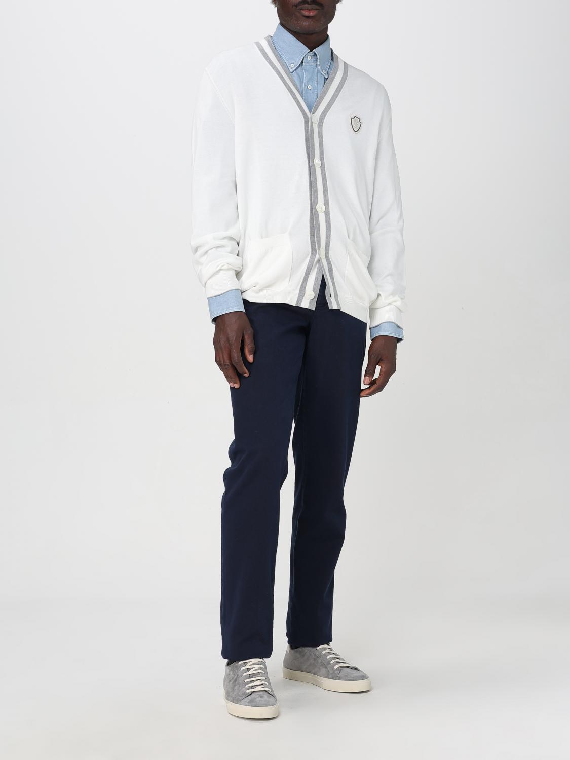 BRUNELLO CUCINELLI PULL: Cardigan Brunello Cucinelli, Ivoir - Img 2