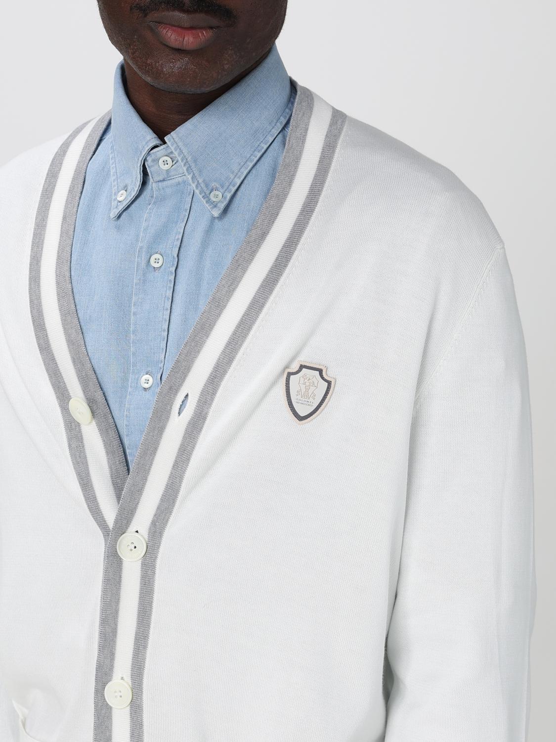 BRUNELLO CUCINELLI PULL: Cardigan Brunello Cucinelli, Ivoir - Img 5