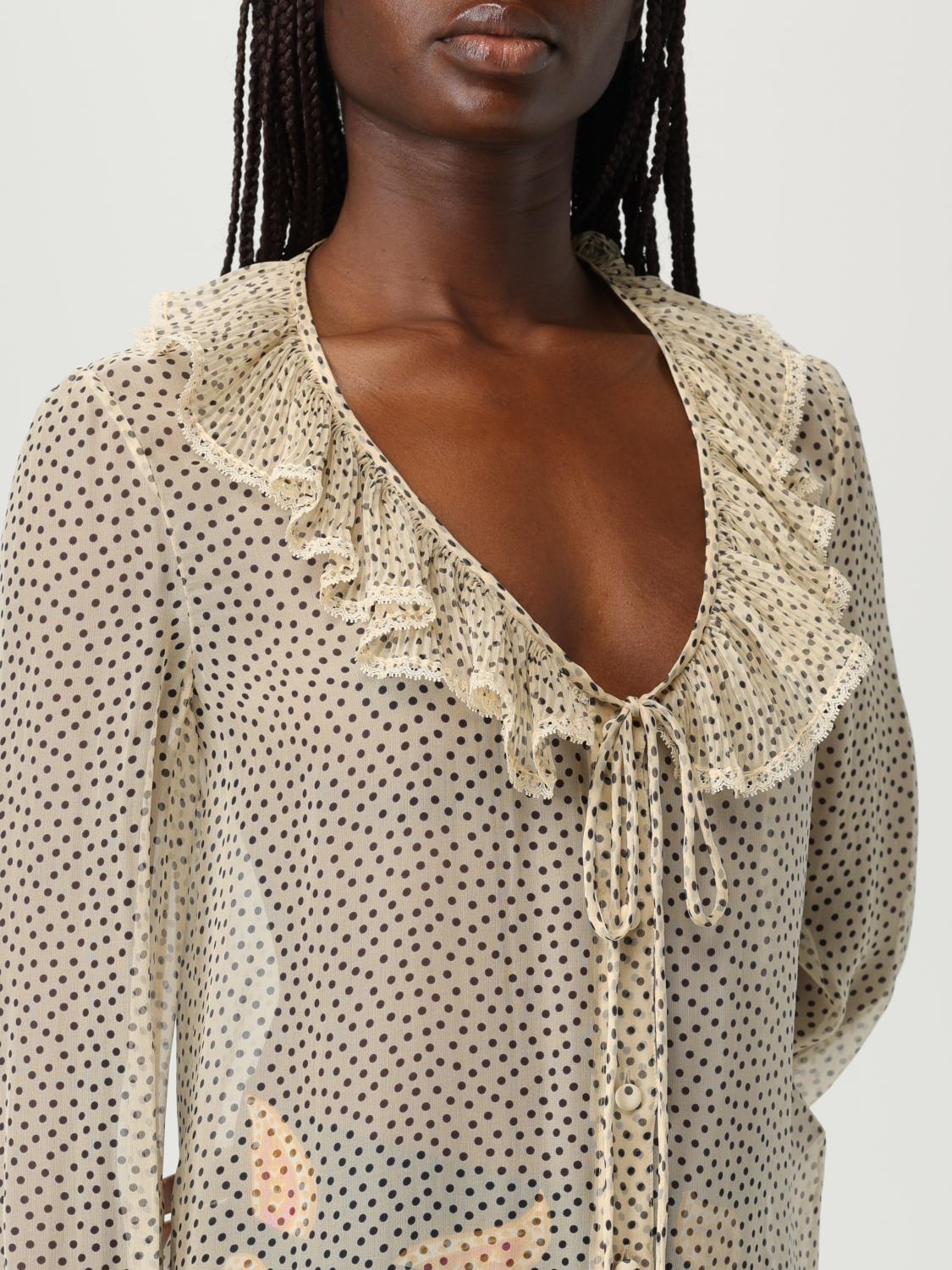 VALENTINO CAMISA: Falda mujer Valentino, Beige - Img 5