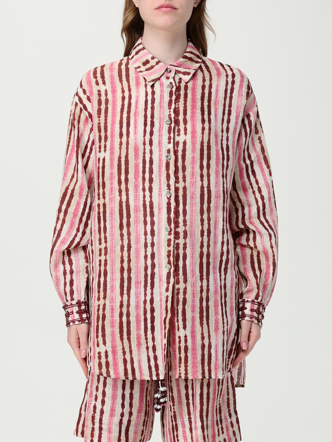 MALIPARMI CAMISA: Camisa mujer Maliparmi, Rosa - Img 1