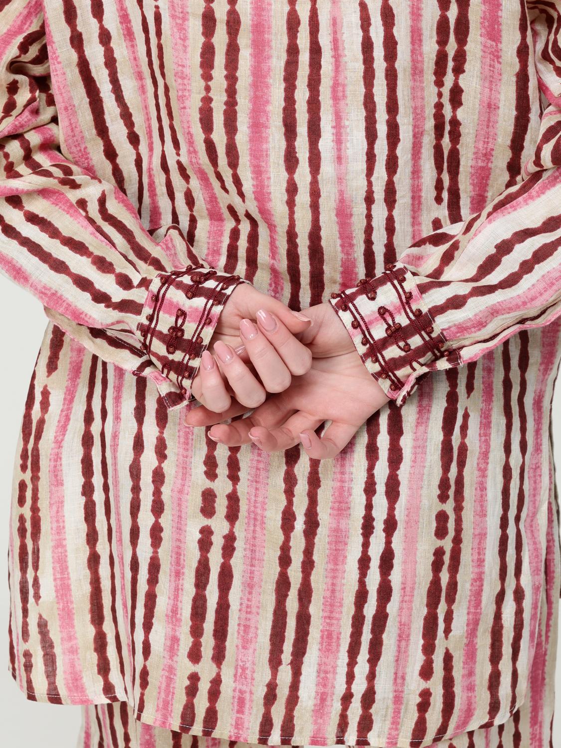 MALIPARMI CAMISA: Camisa mujer Maliparmi, Rosa - Img 4