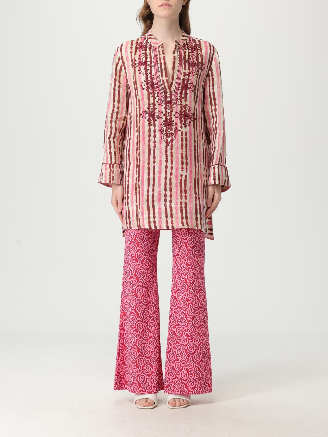 MALIPARMI TOP: Camisa mujer Maliparmi, Rosa - Img 1