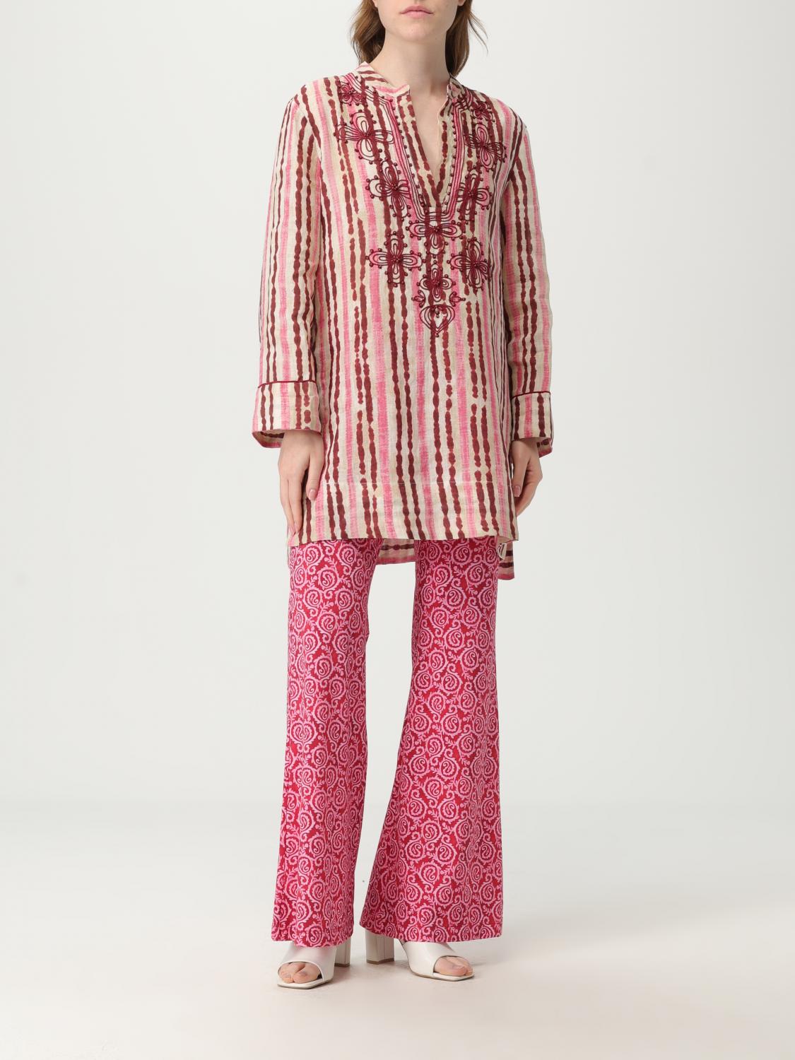 MALIPARMI TOP: Camisa mujer Maliparmi, Rosa - Img 2