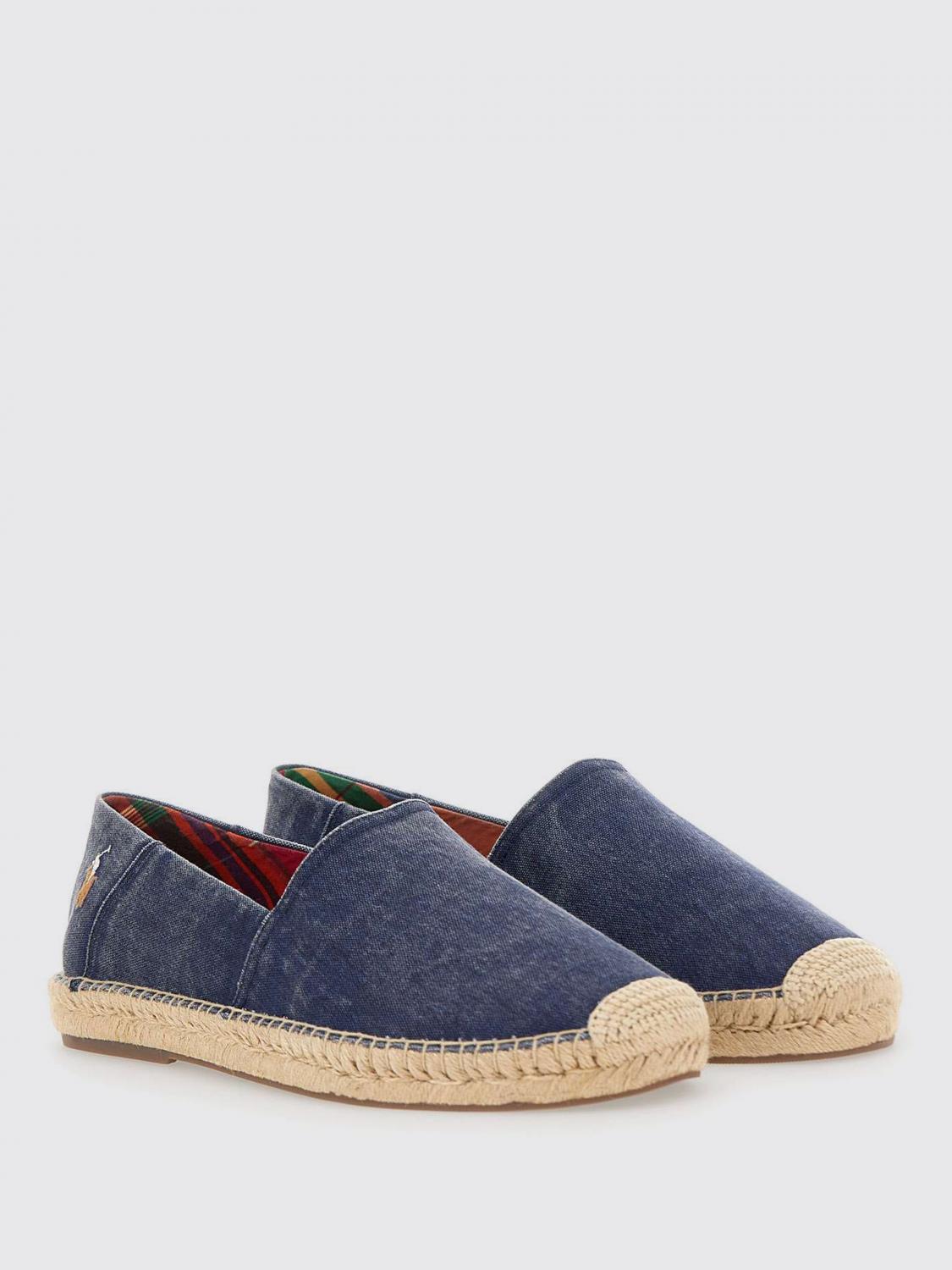 POLO RALPH LAUREN ESPADRILLES: Espadrilles homme Polo Ralph Lauren, Bleu - Img 2