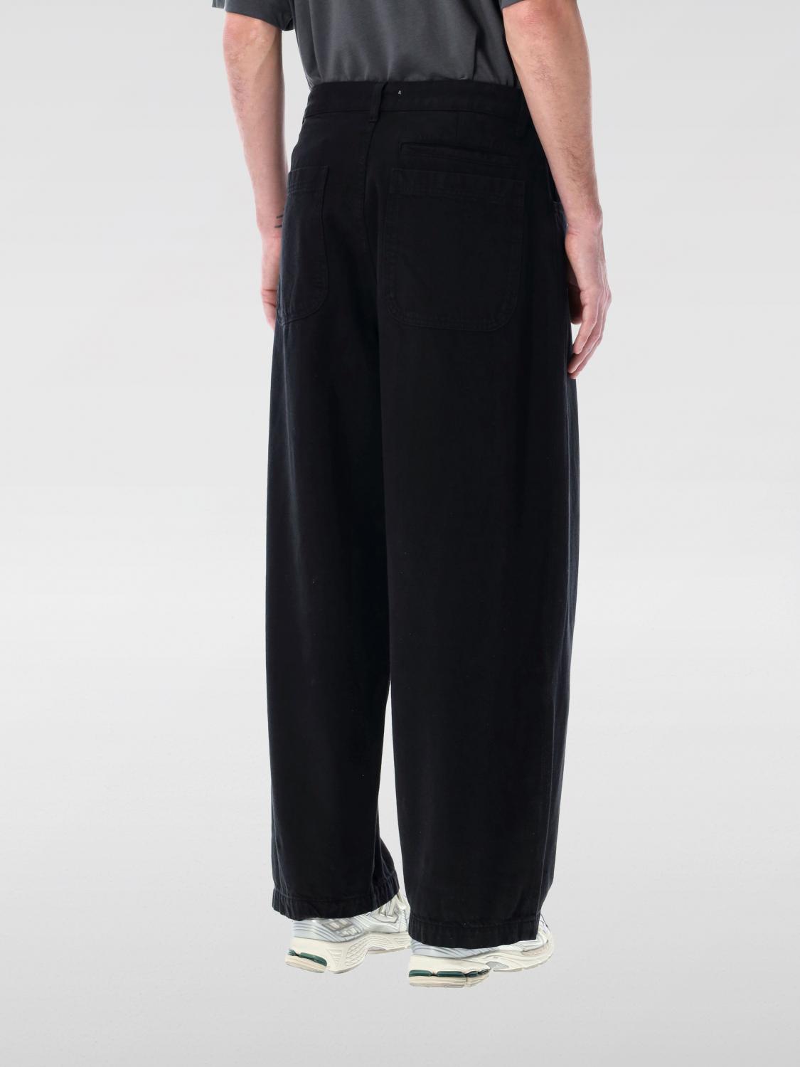 YMC JEANS: Jeans Ymc in denim di misto cotone , Nero - Img 2