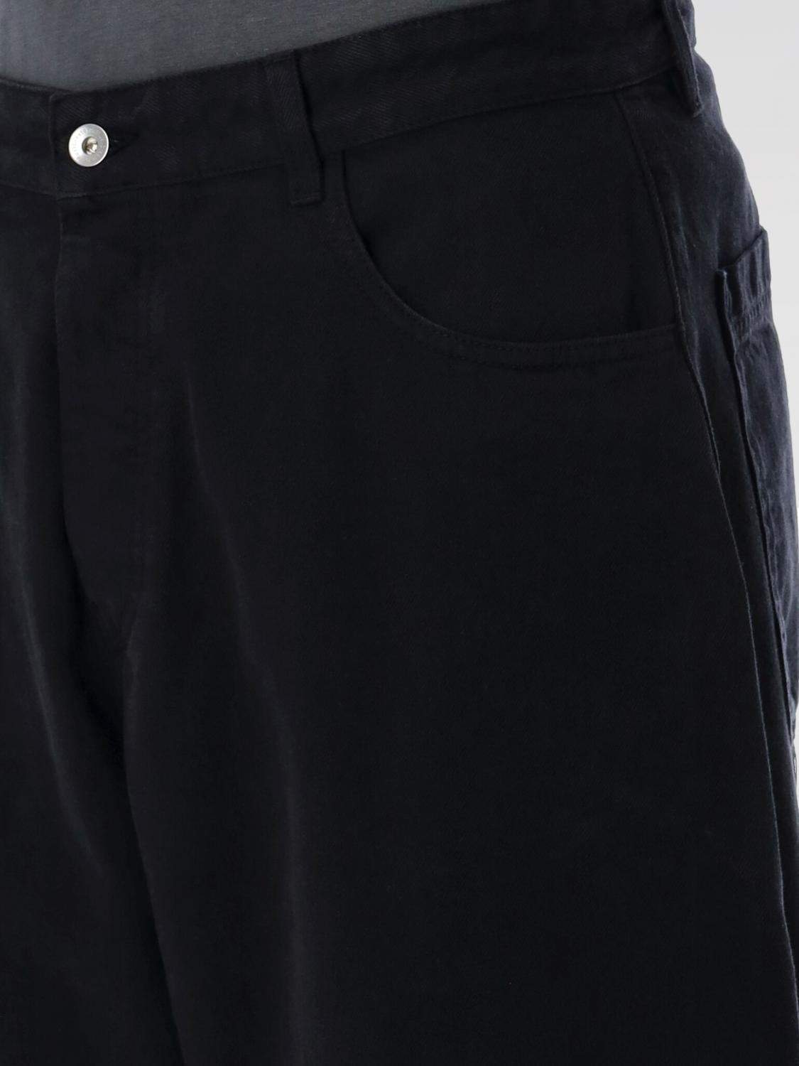 YMC JEANS: Jeans Ymc in denim di misto cotone , Nero - Img 3