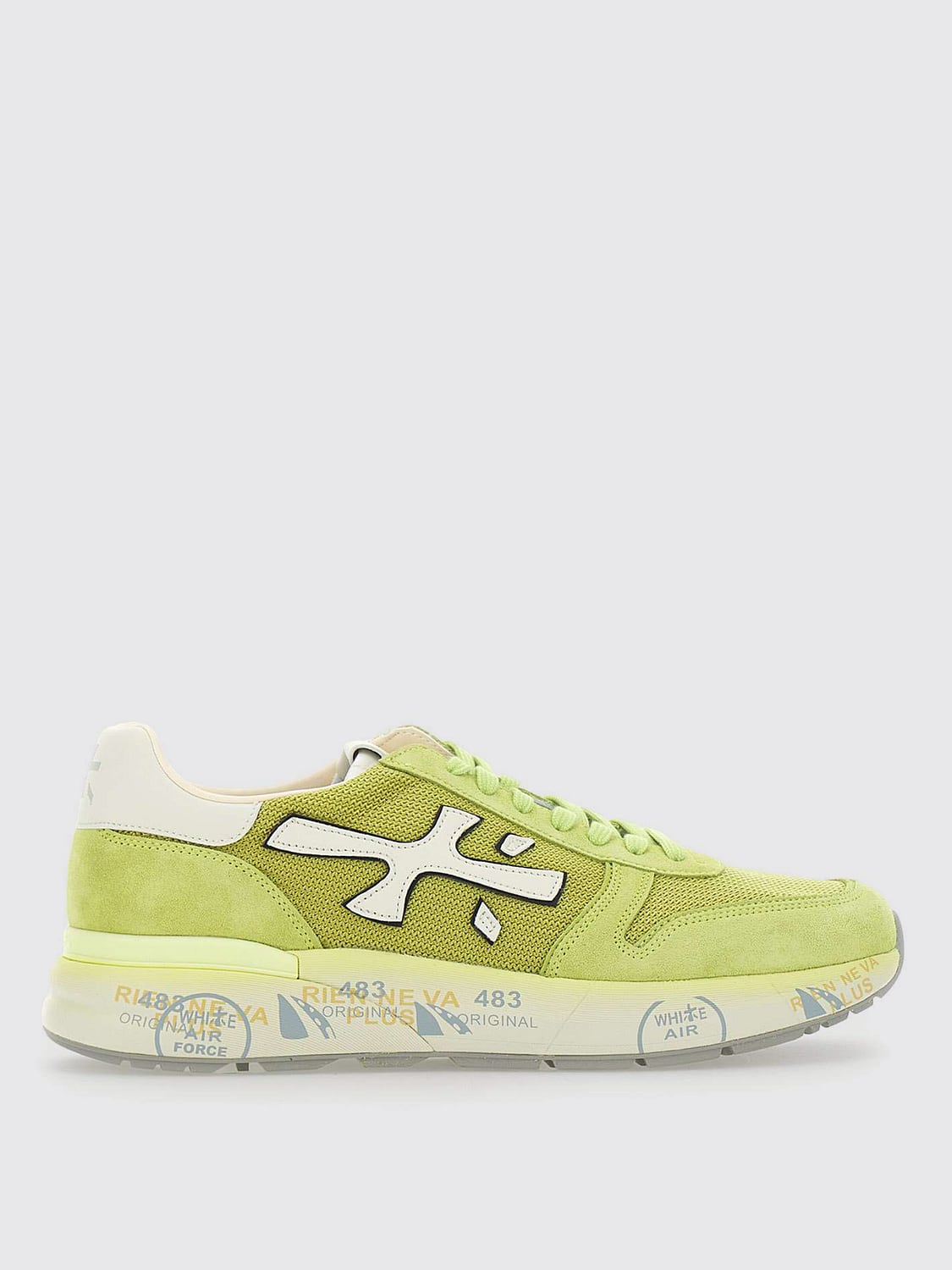 PREMIATA BASKETS: Baskets homme Premiata, Jaune - Img 1