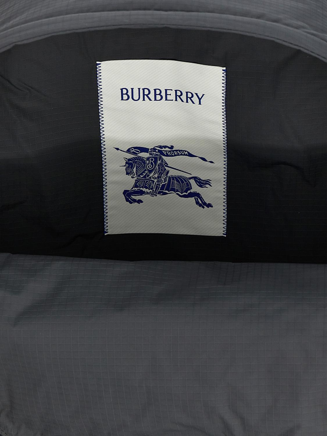 BURBERRY BACKPACK: Backpack men Burberry, Charcoal - Img 4