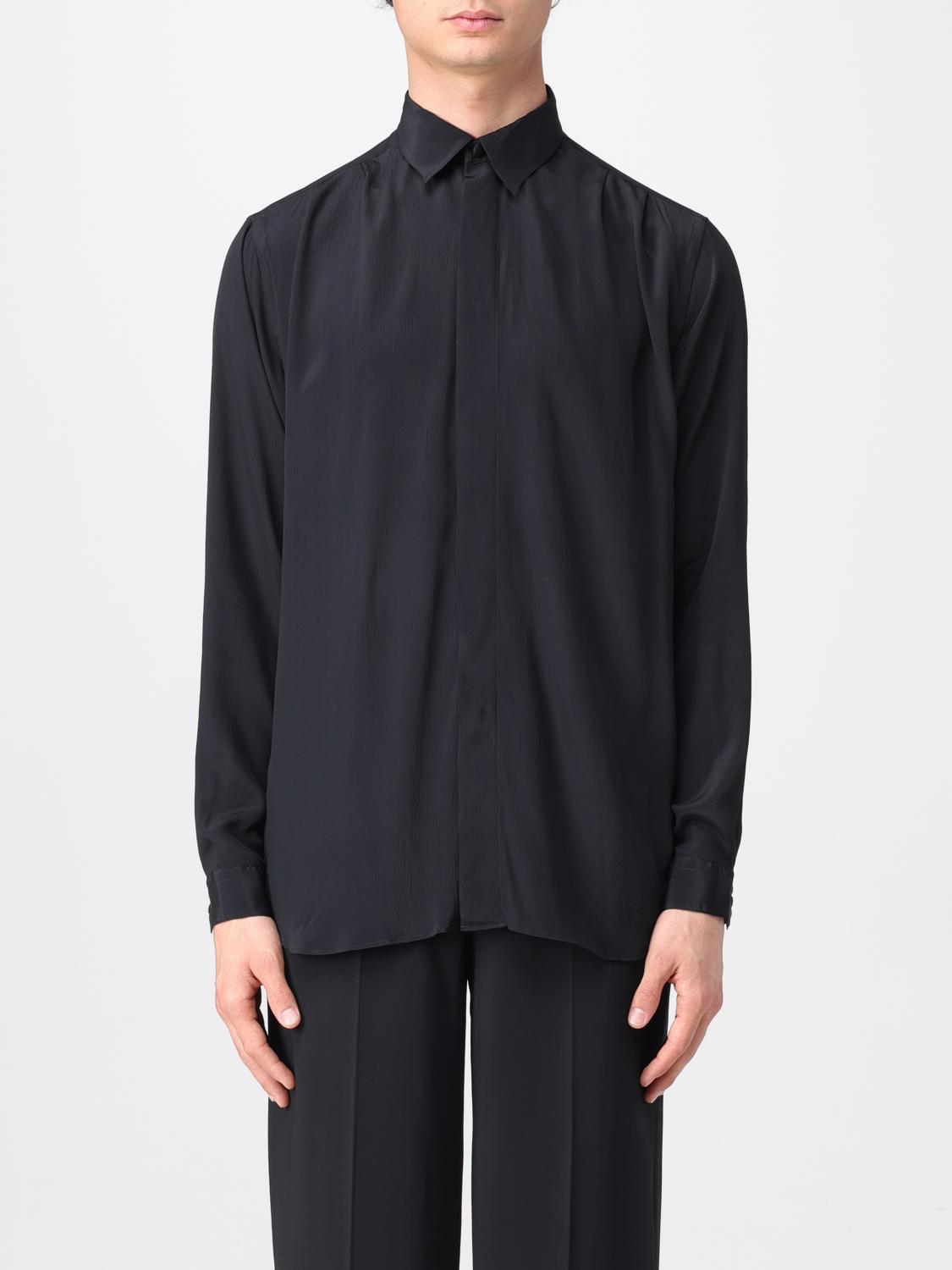 LARDINI SHIRT: Shirt men Lardini, Black - Img 1
