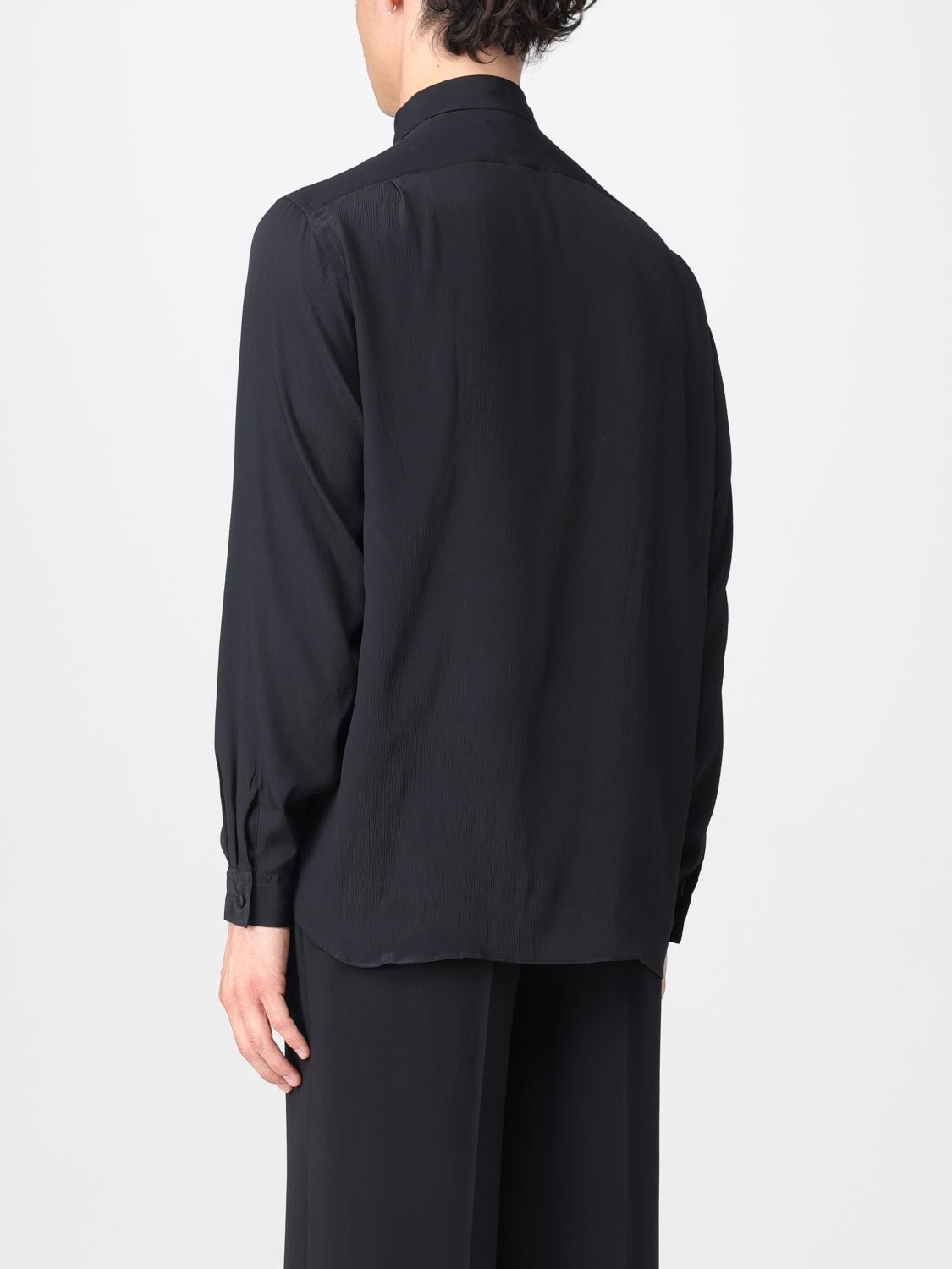 LARDINI SHIRT: Shirt men Lardini, Black - Img 2
