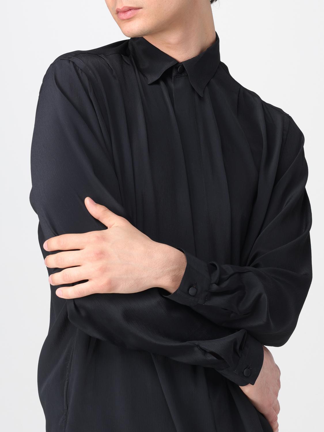 LARDINI SHIRT: Shirt men Lardini, Black - Img 3