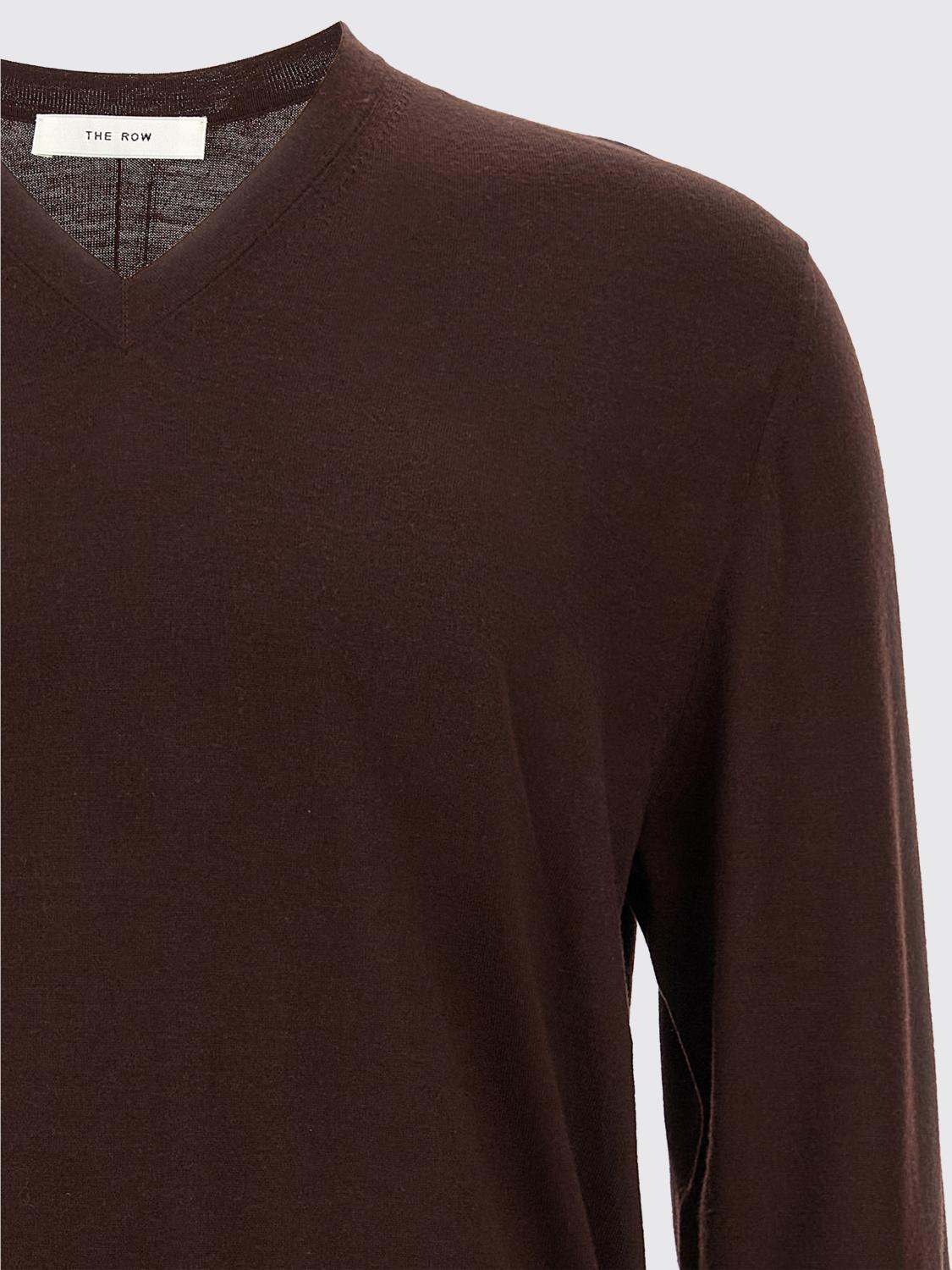 THE ROW JERSEY: Cárdigan hombre The Row, Marrón - Img 3
