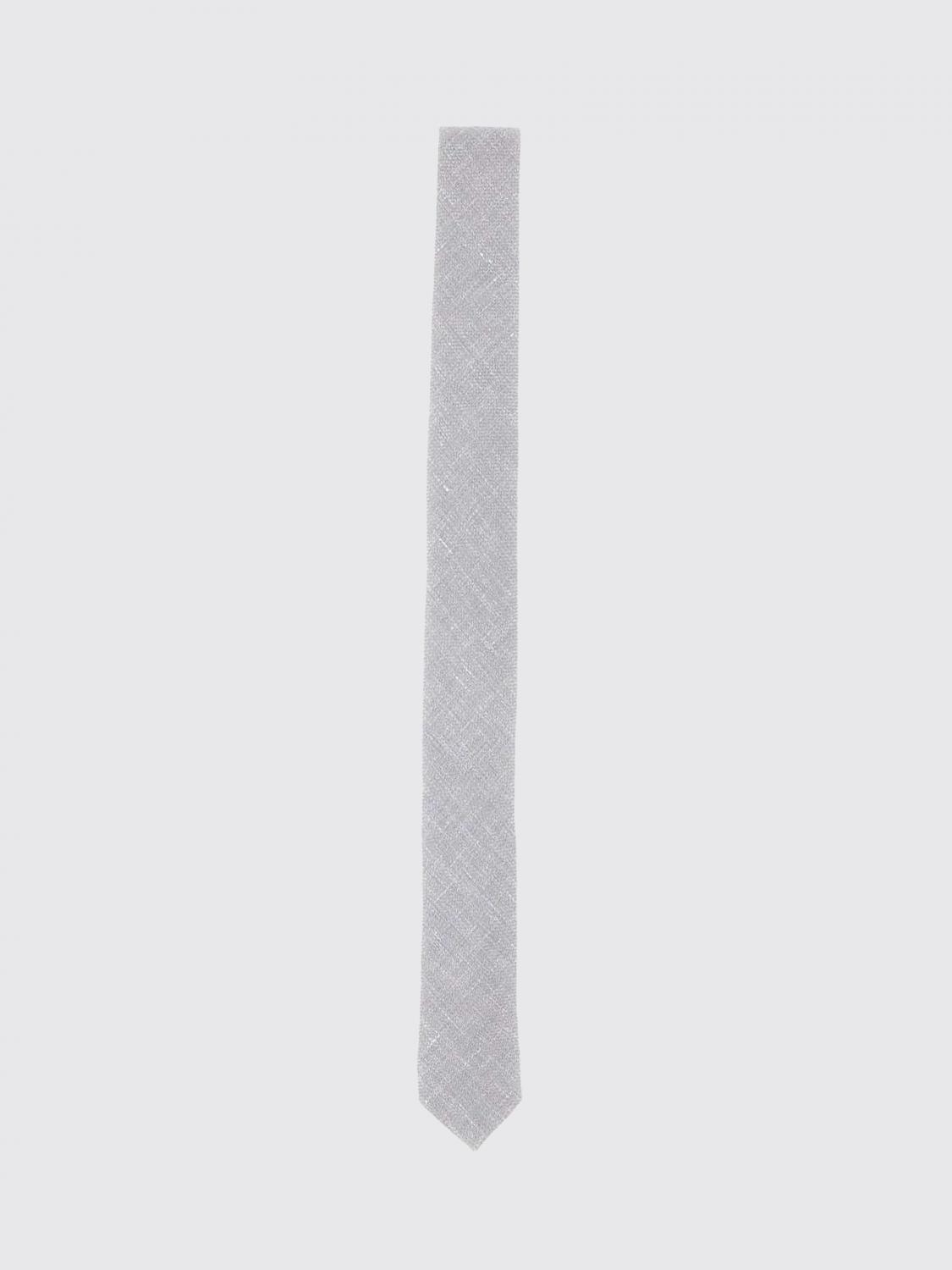 ELEVENTY TIE: Bow tie men Eleventy, Grey - Img 1