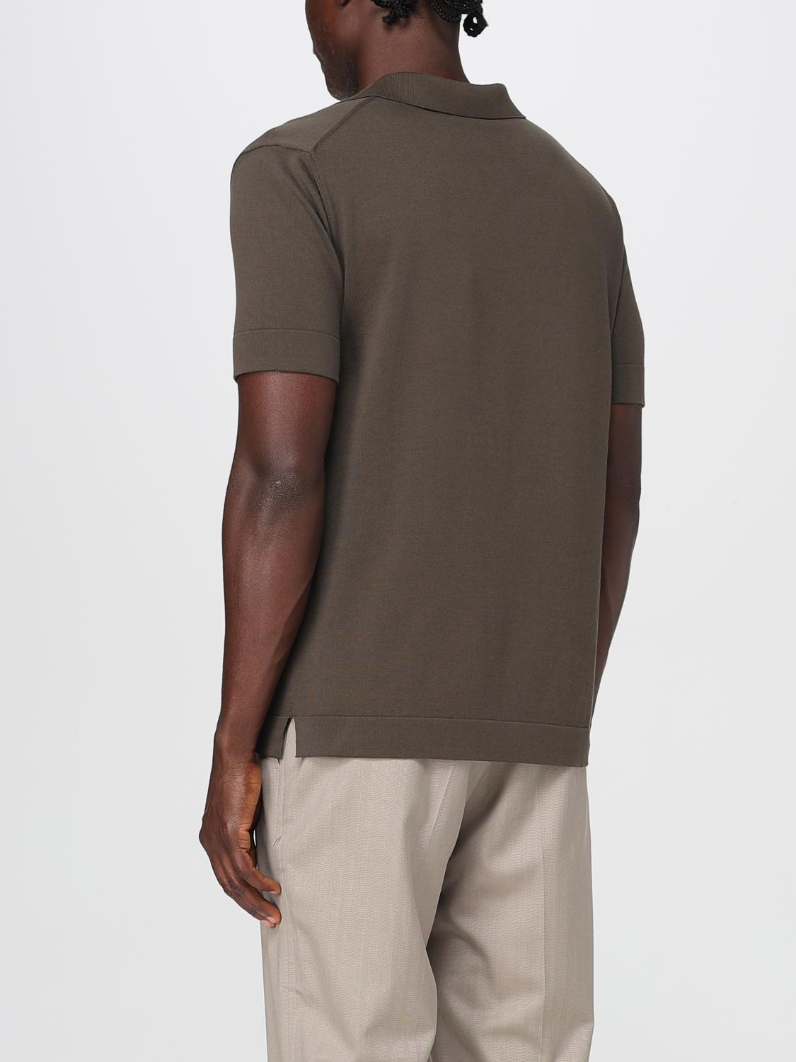 BRIONI POLO: Polo herren Brioni, Braun - Img 3