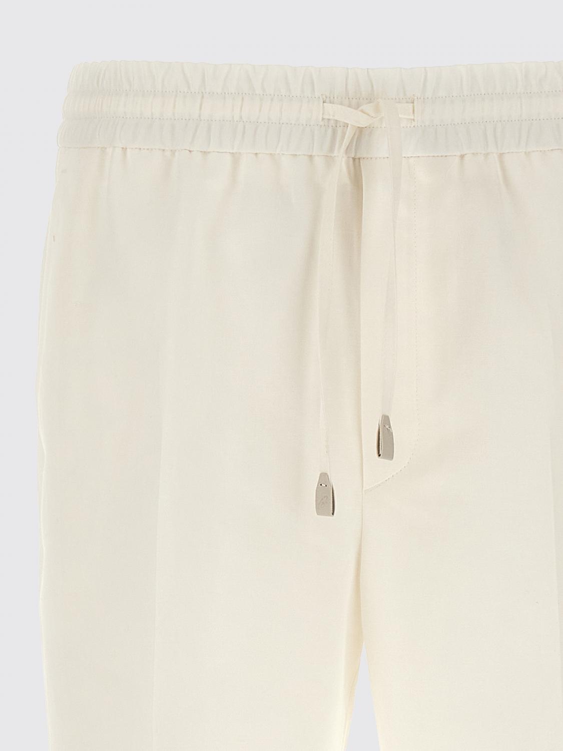 BRIONI PANTS: Pants men Brioni, White - Img 3