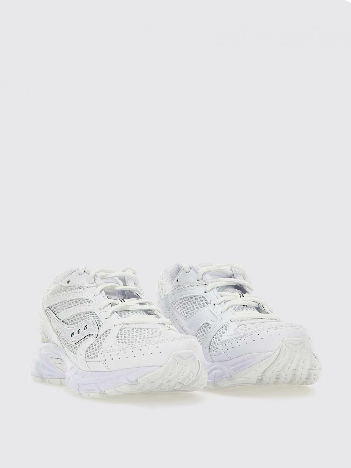 SAUCONY SNEAKERS: Sneakers Ride Millenium Saucony in mesh e gomma , Bianco - Img 2