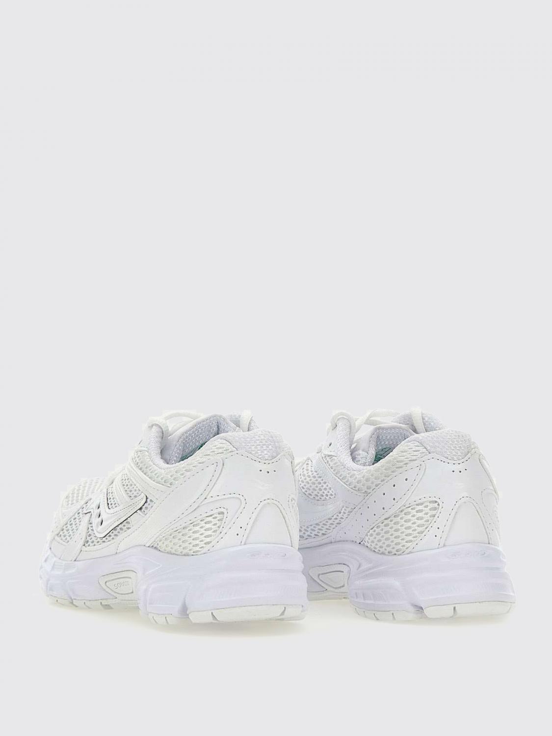 SAUCONY SNEAKERS: Sneakers Ride Millenium Saucony in mesh e gomma , Bianco - Img 3