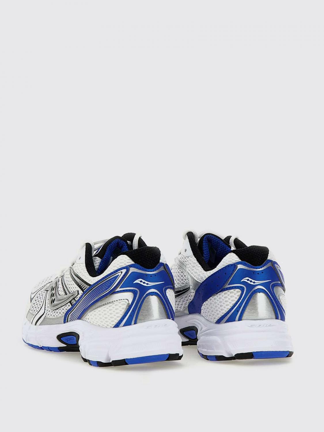 SAUCONY SNEAKERS: Sneakers Ride Millenium Saucony in mesh e gomma , Blue - Img 3