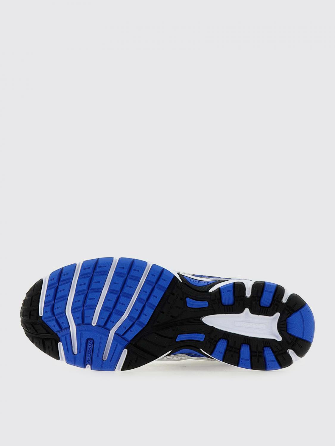 SAUCONY SNEAKERS: Sneakers Ride Millenium Saucony in mesh e gomma , Blue - Img 4