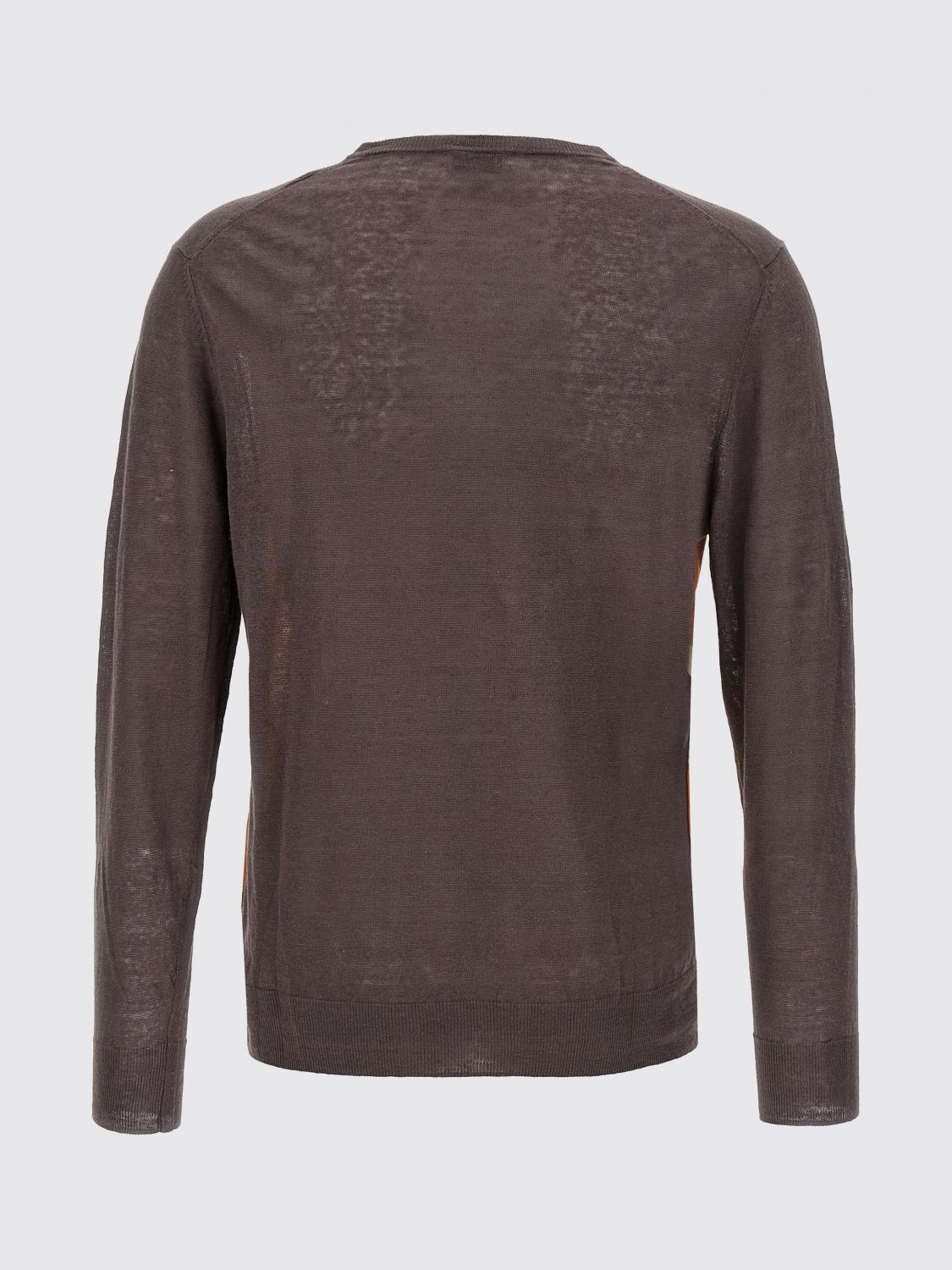 BALLANTYNE JUMPER: Cardigan men Ballantyne, Brown - Img 2