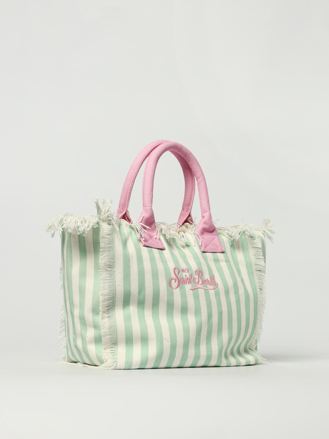 MC2 SAINT BARTH BORSA A MANO: Borsa Vanity MC2 Saint Barth in cotone , Bianco - Img 2