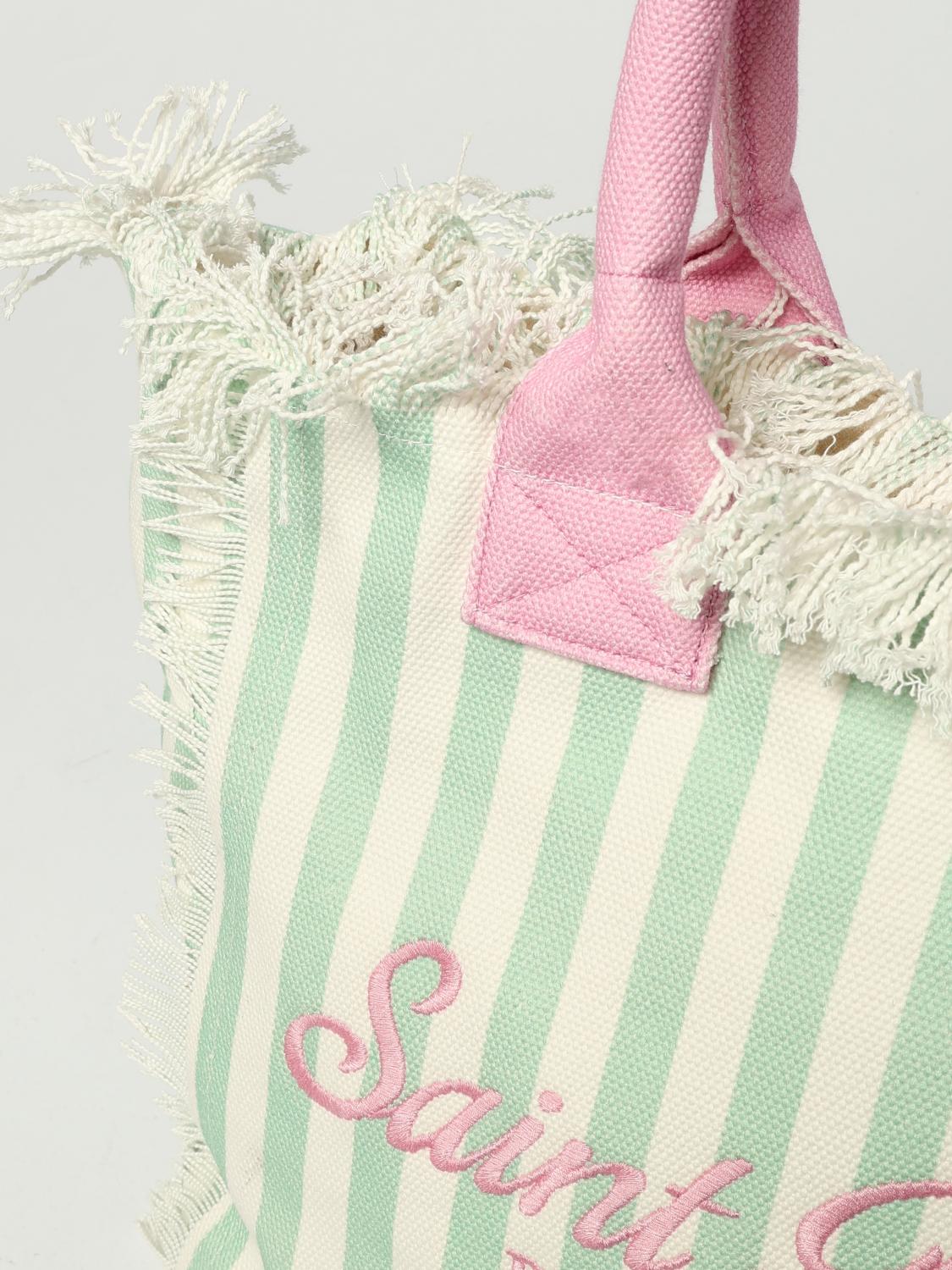 MC2 SAINT BARTH BORSA A MANO: Borsa Vanity MC2 Saint Barth in cotone , Bianco - Img 3