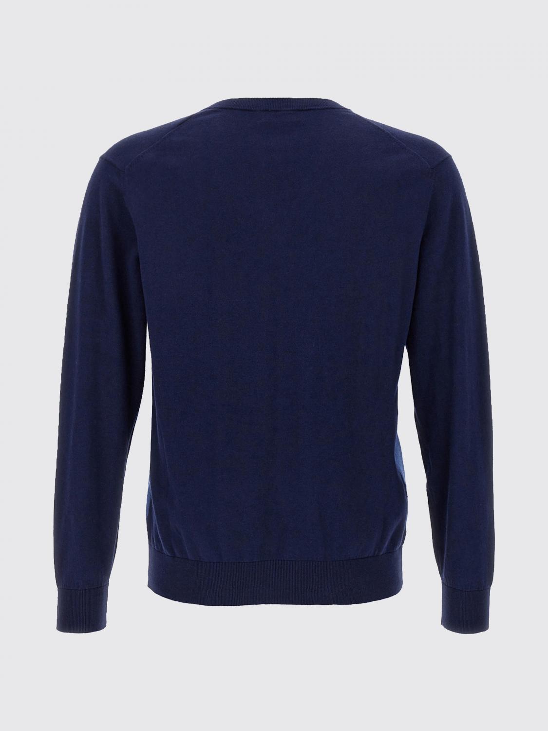 BALLANTYNE PULLOVER: Strickjacke herren Ballantyne, Blau - Img 2