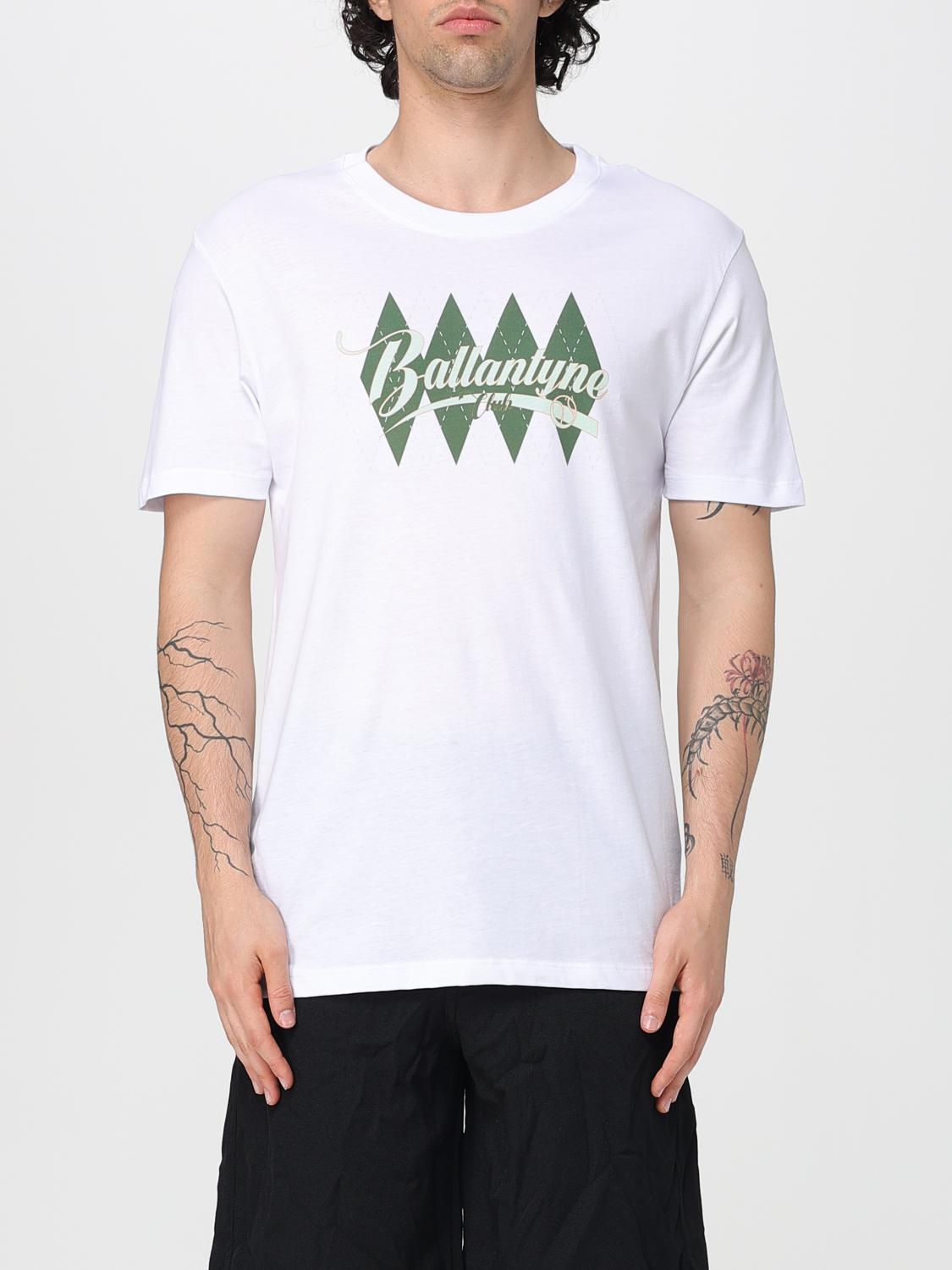 BALLANTYNE CAMISETA: Camiseta hombre Ballantyne, Blanco - Img 1