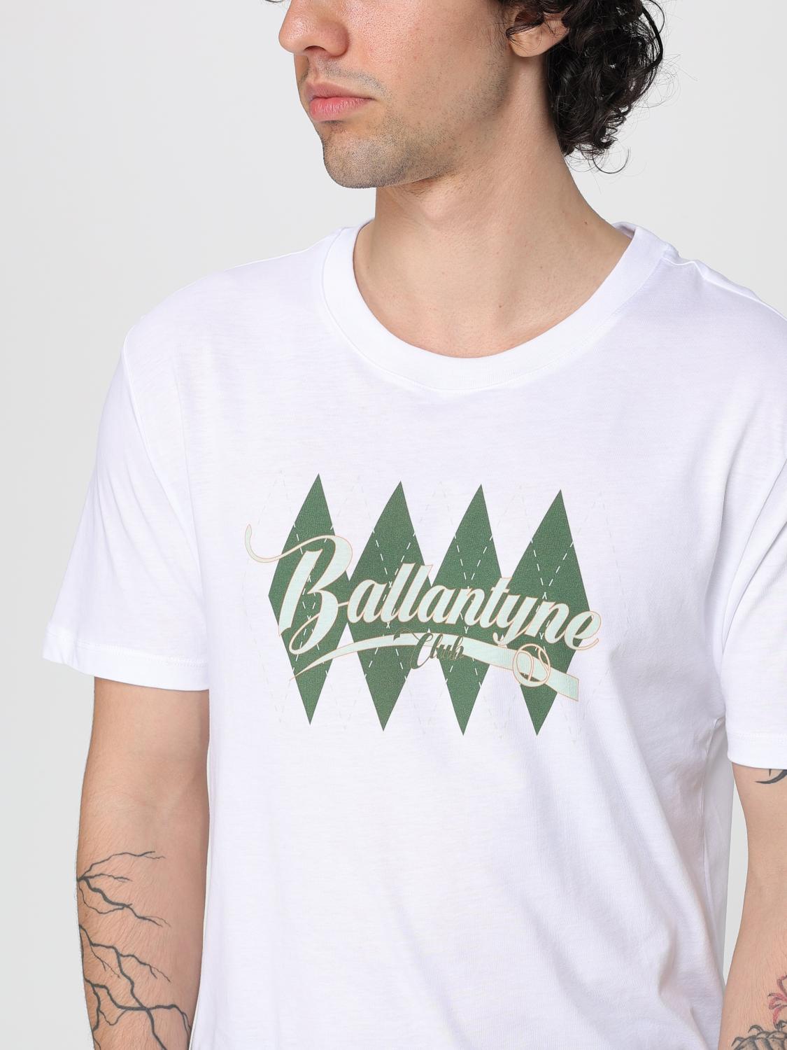 BALLANTYNE CAMISETA: Camiseta hombre Ballantyne, Blanco - Img 3