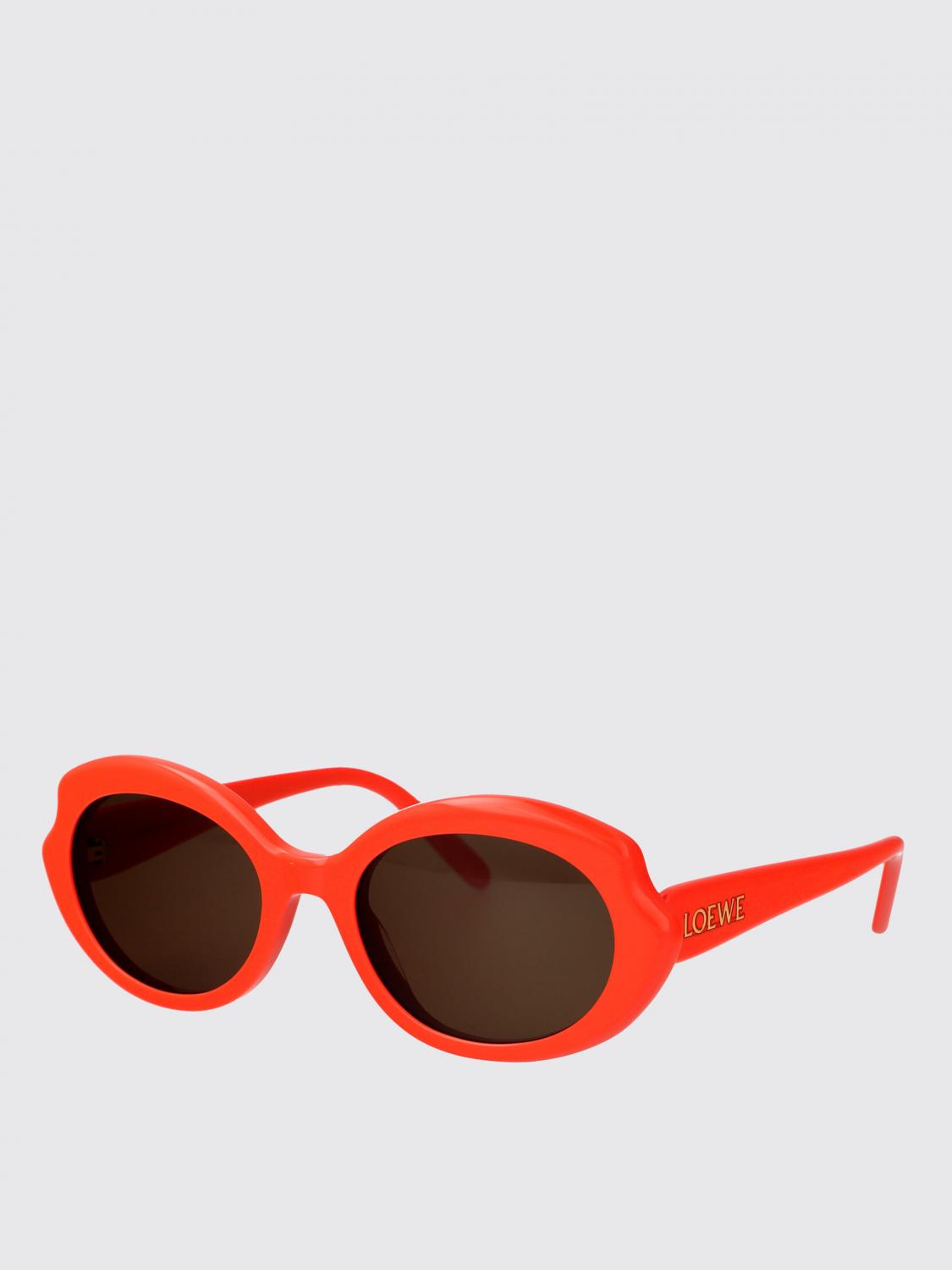 LOEWE OCCHIALI DA SOLE: Occhiali da sole in acetato Loewe, Rosso - Img 1
