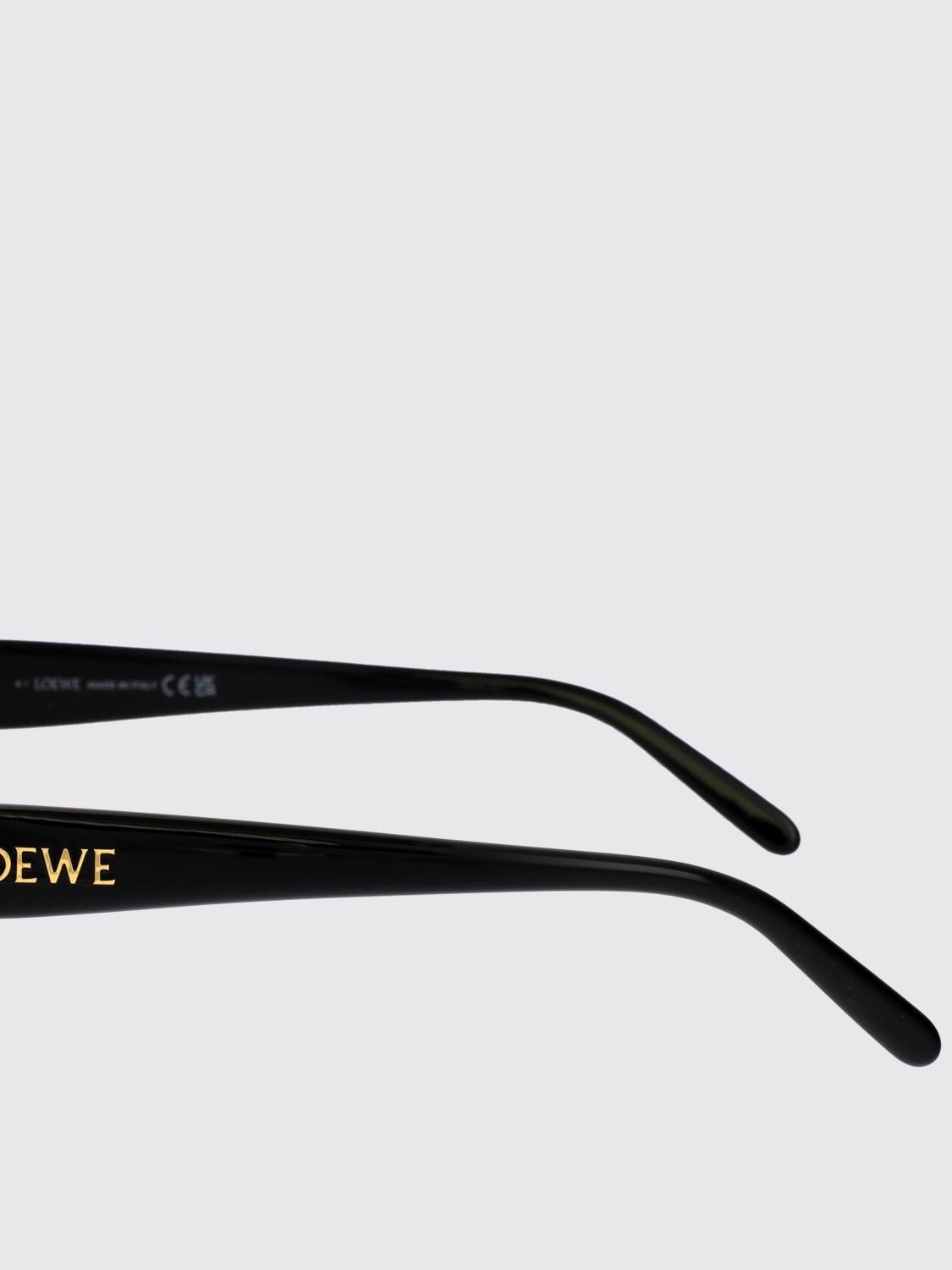 LOEWE OCCHIALI DA SOLE: Occhiali da sole in acetato Loewe, Nero - Img 4