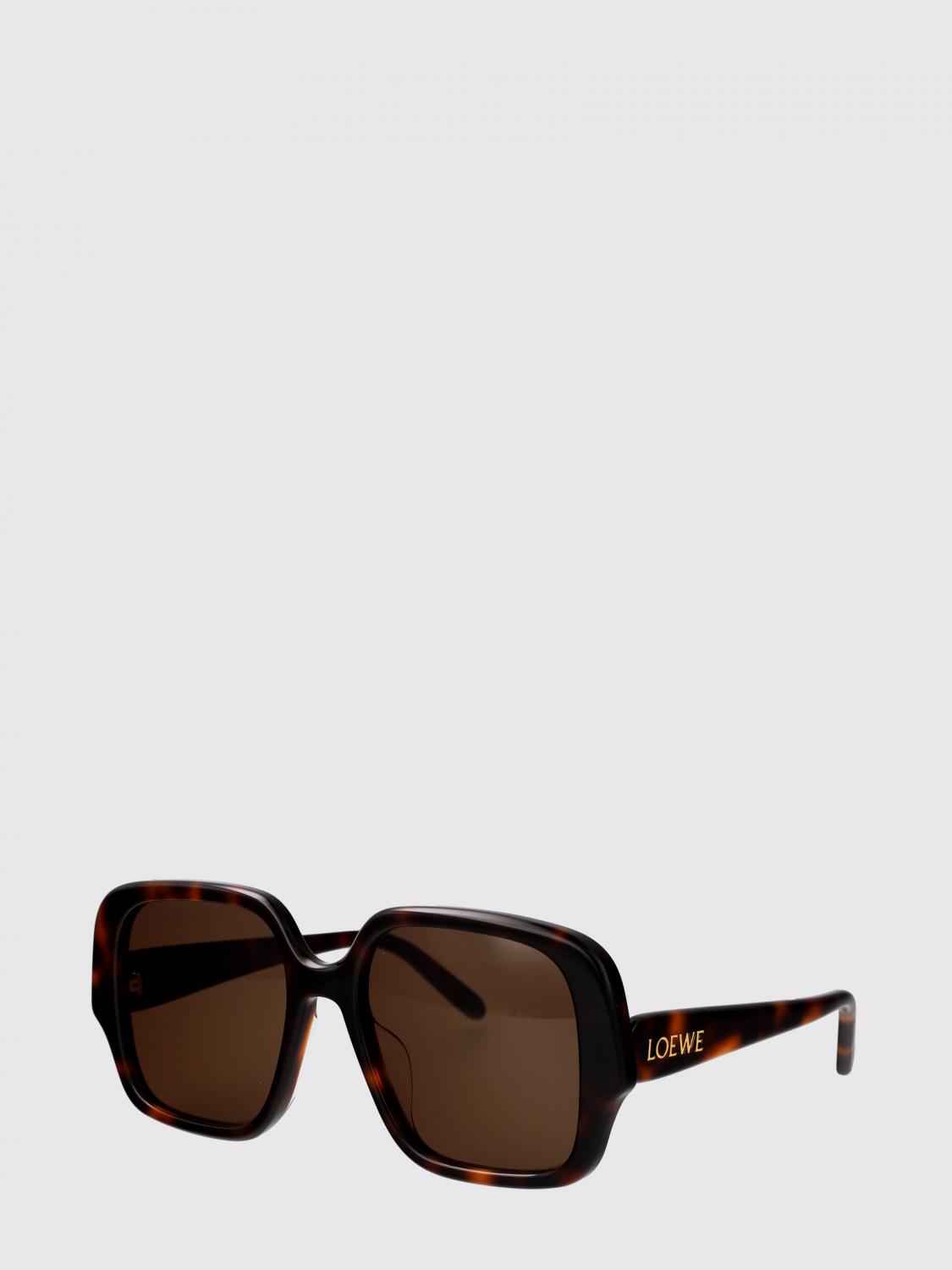 LOEWE OCCHIALI DA SOLE: Occhiali da sole in acetato Loewe, Marrone - Img 1