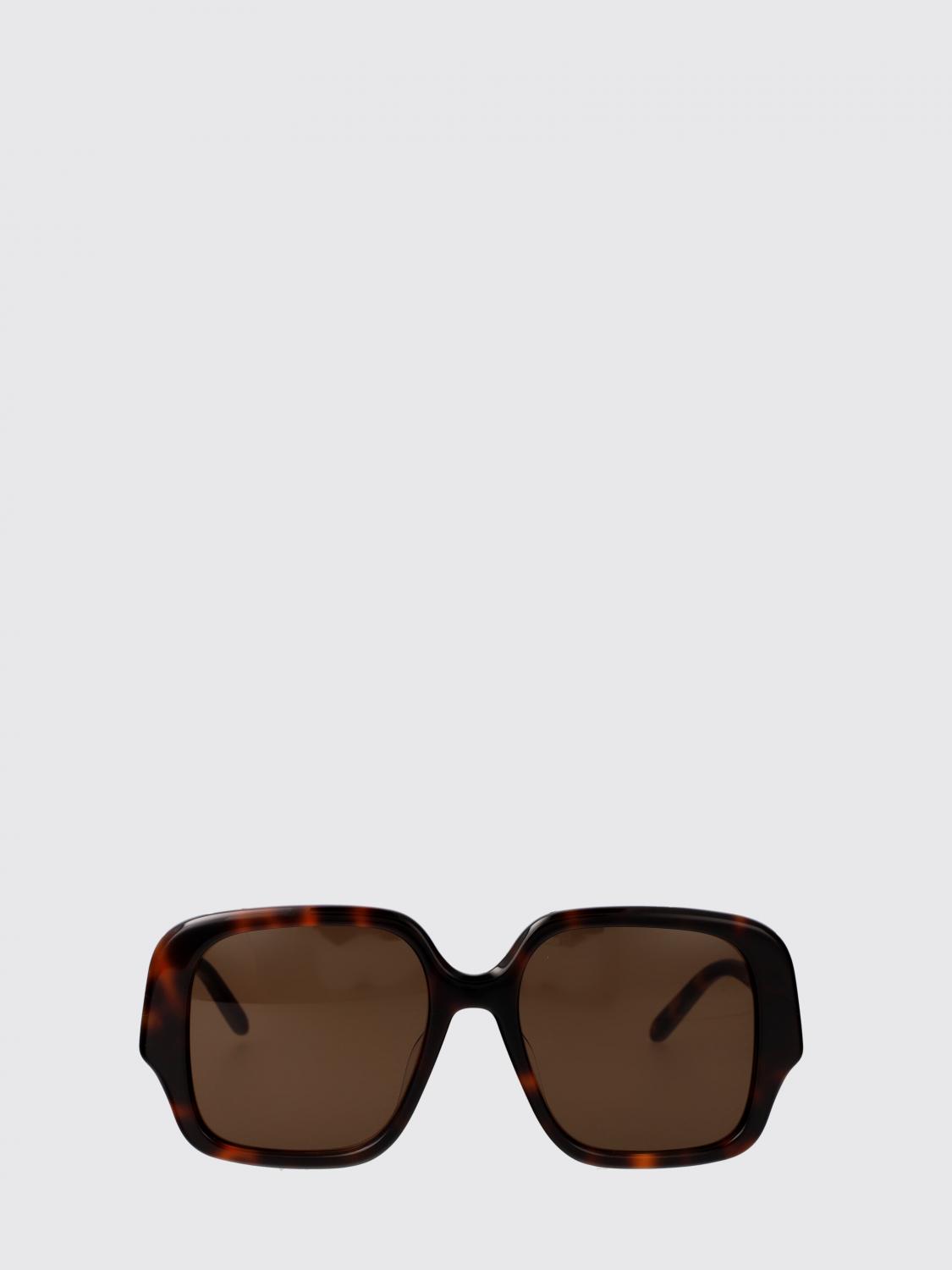 LOEWE OCCHIALI DA SOLE: Occhiali da sole in acetato Loewe, Marrone - Img 2